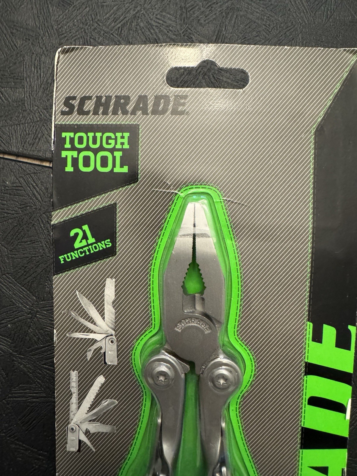 Schrade 21 in 1 Tough Multi Tool with sheath surgical stainless steel blades