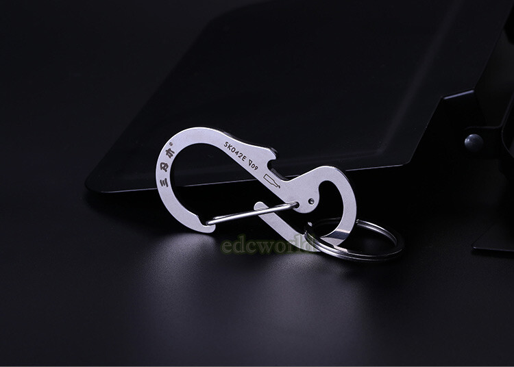New Sanrenmu SK042E Key Ring Chain Bottle Opener Outdoor Multi EDC Gear Tool