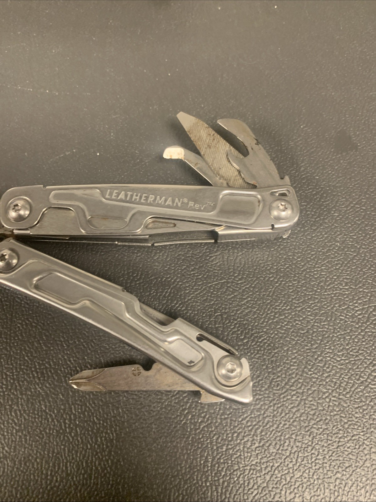 Lot Of 3 Leatherman Rev Multi Tools Acceptable To Very Good (TRT)