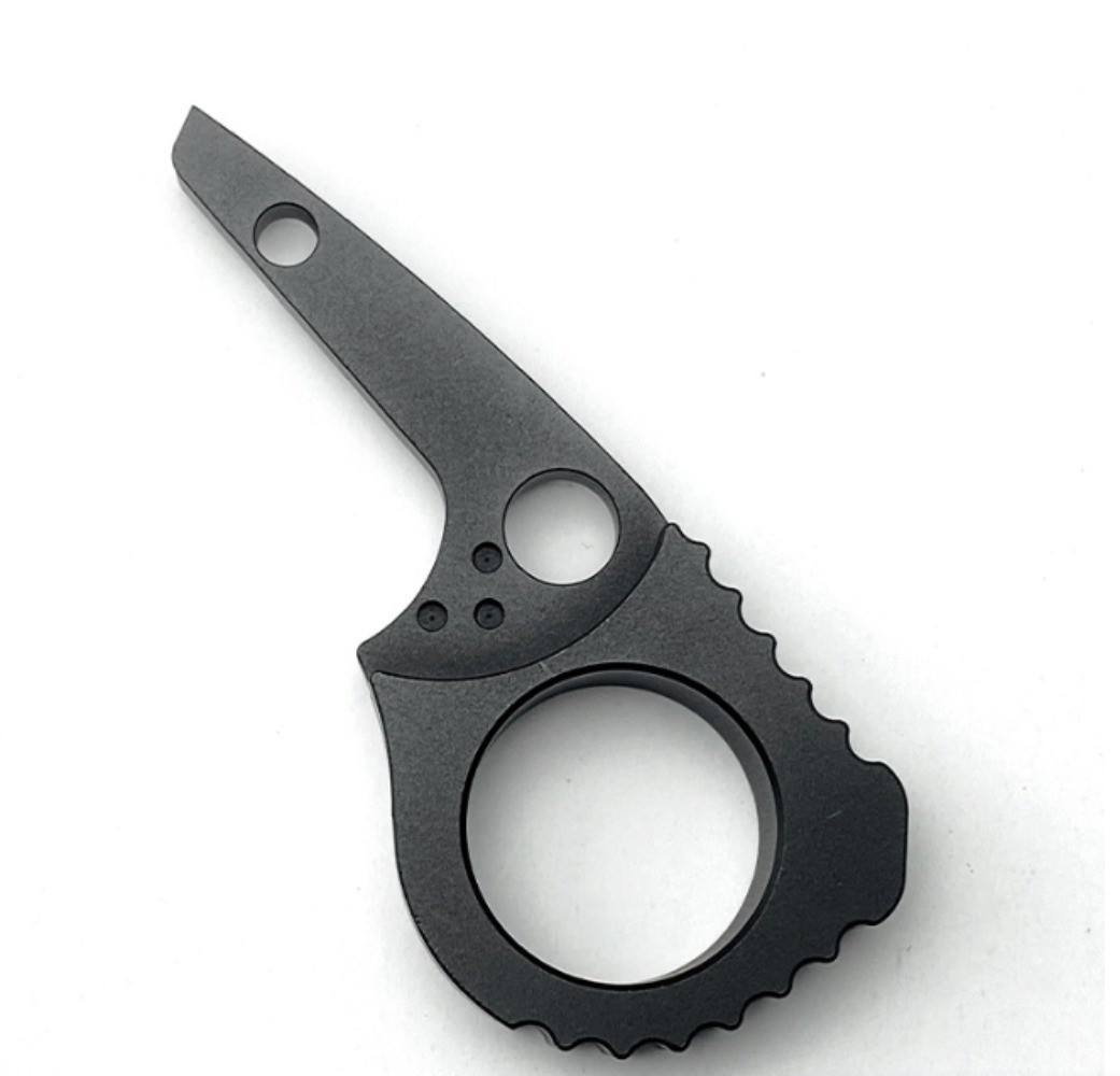DIY Paramilitary 2 C81 Folding Knife Aluminum Alloy Handle Back Keel Spine Tool
