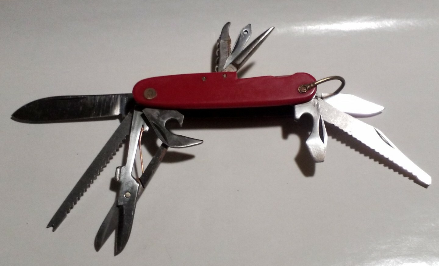 Heavy-duty Vintage 11pc. Multi-tool Stainless Steel Tools/ Folding Pocket Knifes