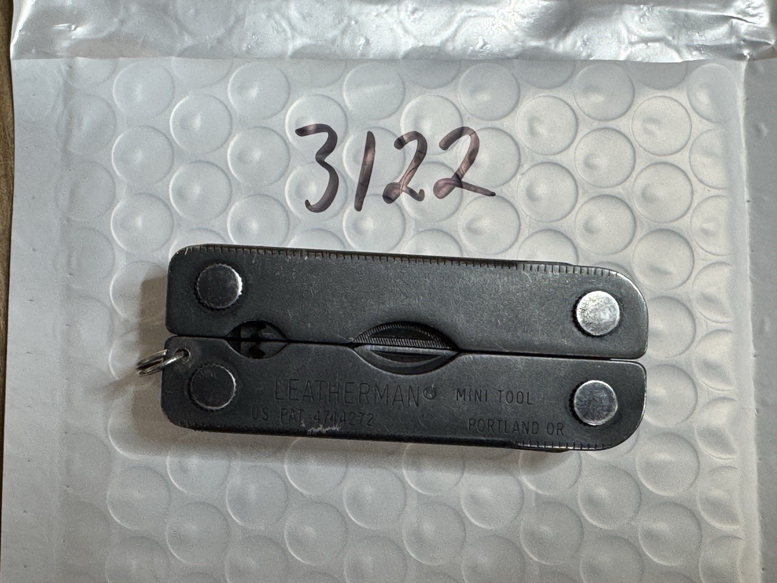 Super Rare LEATHERMAN Original MINI-TOOL Black Oxide 1995 SS USA EXCELLENT!