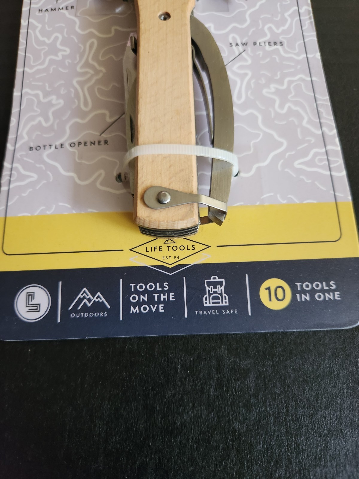 The Big Outdoors Hammer Multi Tool New 10 Tools In One