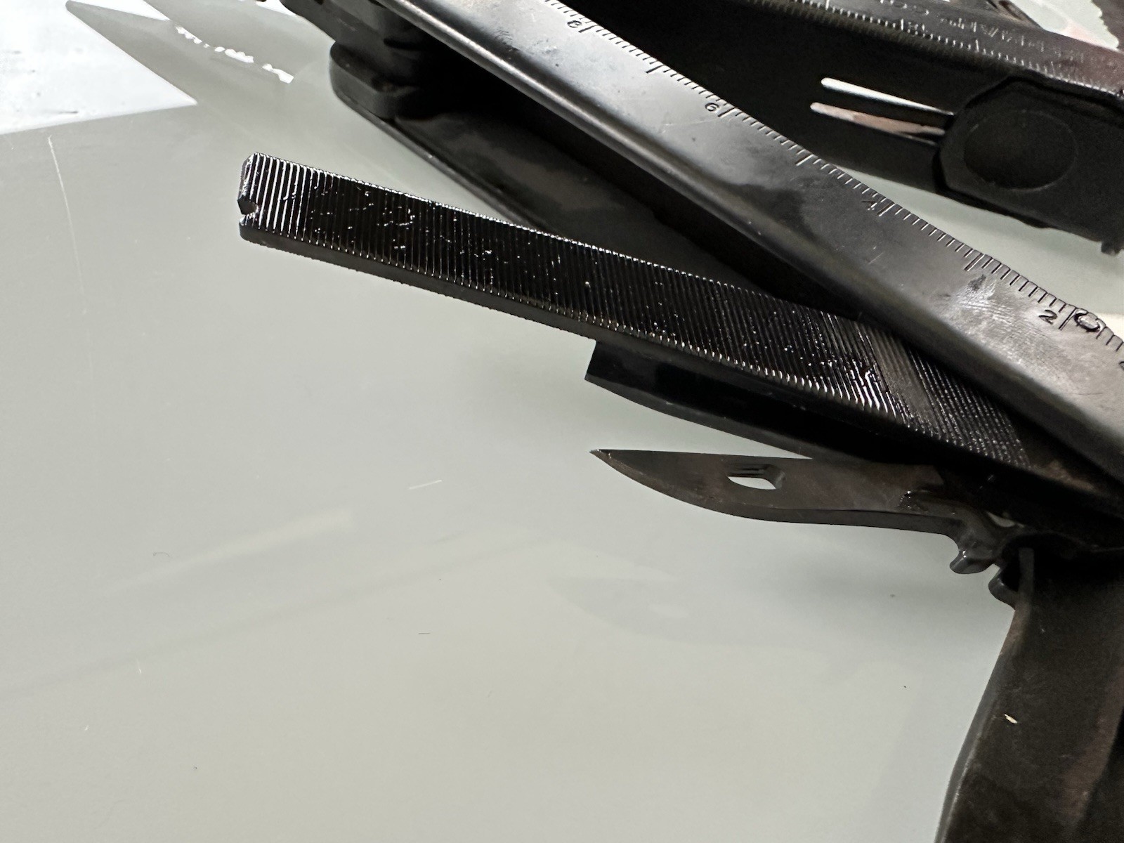 Discontinued Leatherman Black Core Multitool Rare Collectable Great Shape