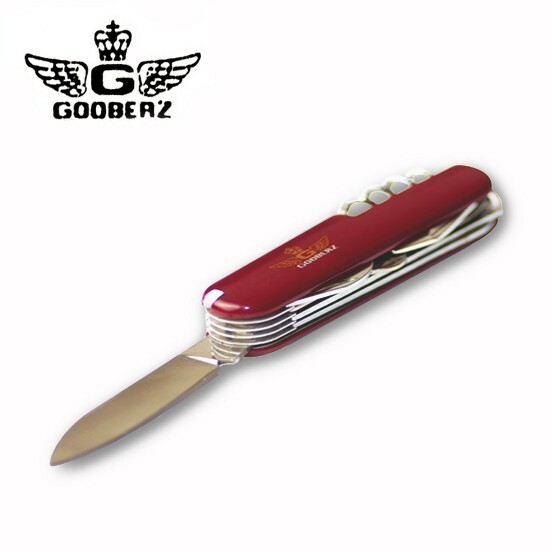 New Gooberz 10 in 1 Stainless Steel Multipurpose Multitool Folding Pocket Knife