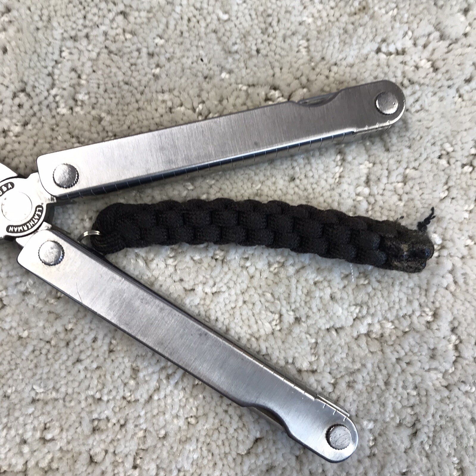 Vtg Leatherman Pocket Survival Multi Tool Classic Pliers Knife 1325473 USA