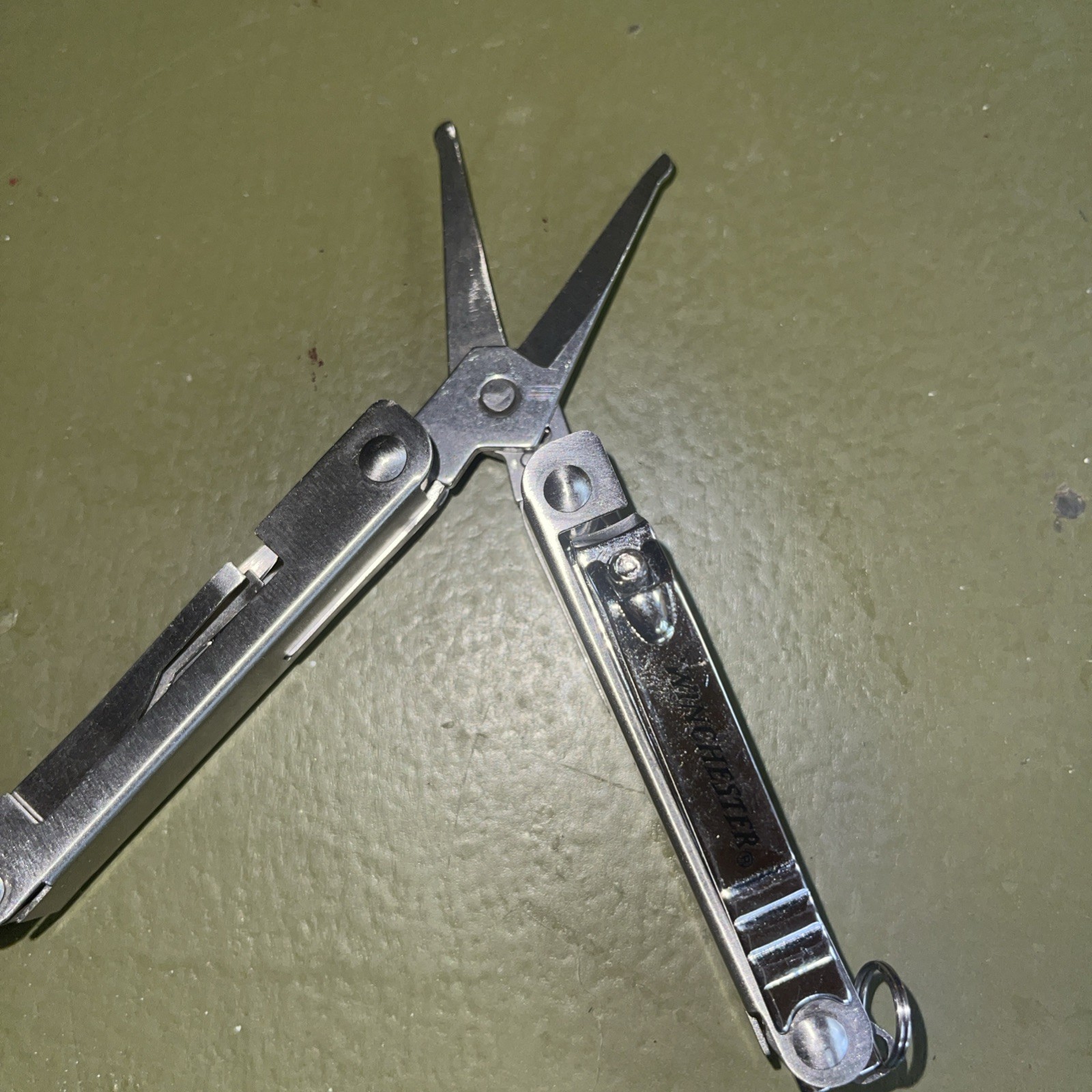Winchester Multi-Tool Stainless Steel Finish w/ Sheath Super Nice Set! Lot Of 2