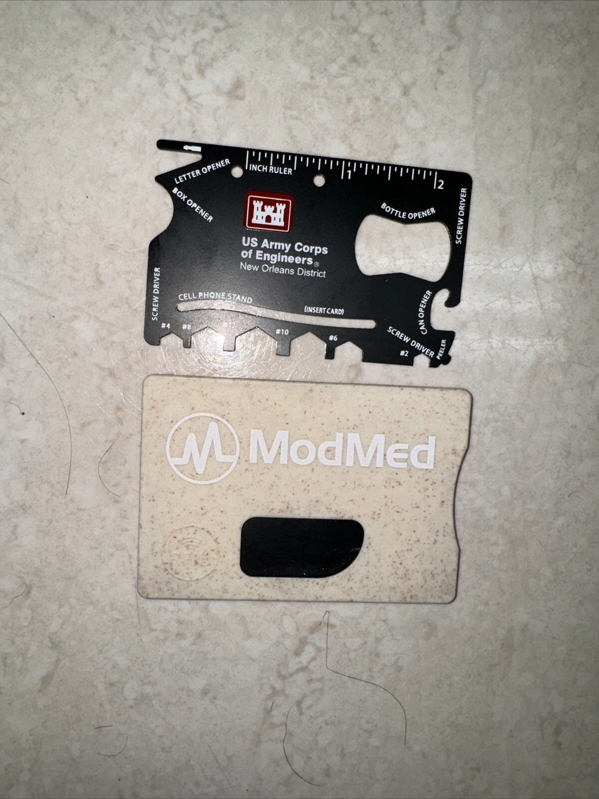 McCarthy Multi Tool Card 8 in 1 Credit Card Size