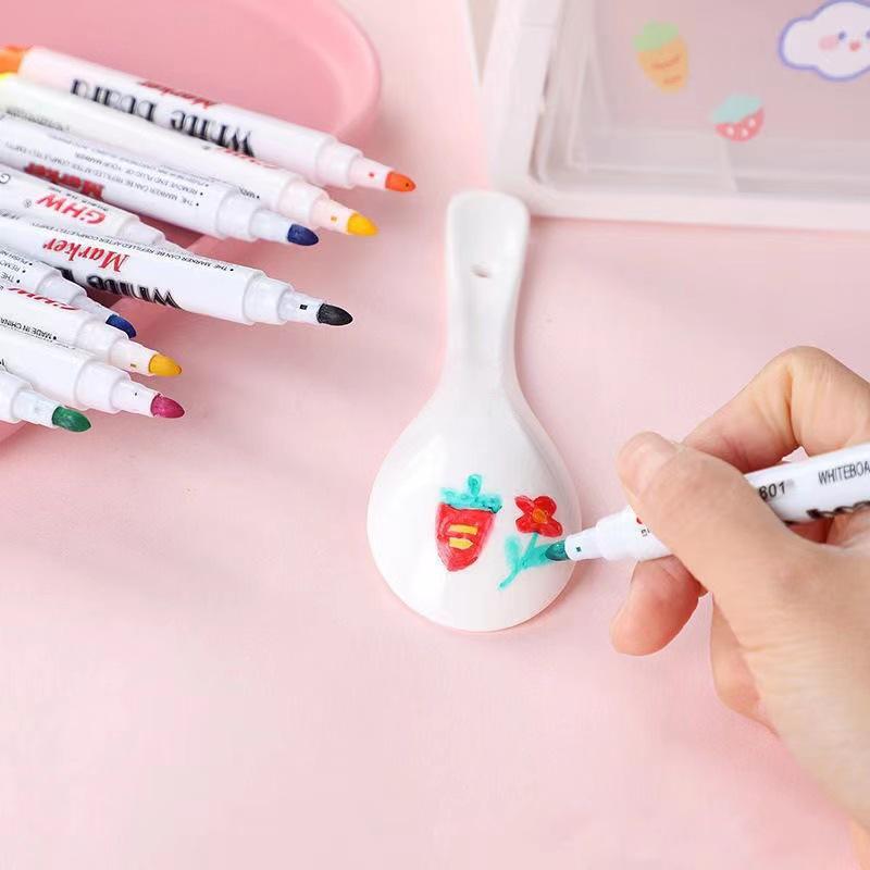 Water Floating Pens with Spoon, Magical Ink Art Set for Kids, Graffiti Drawing C