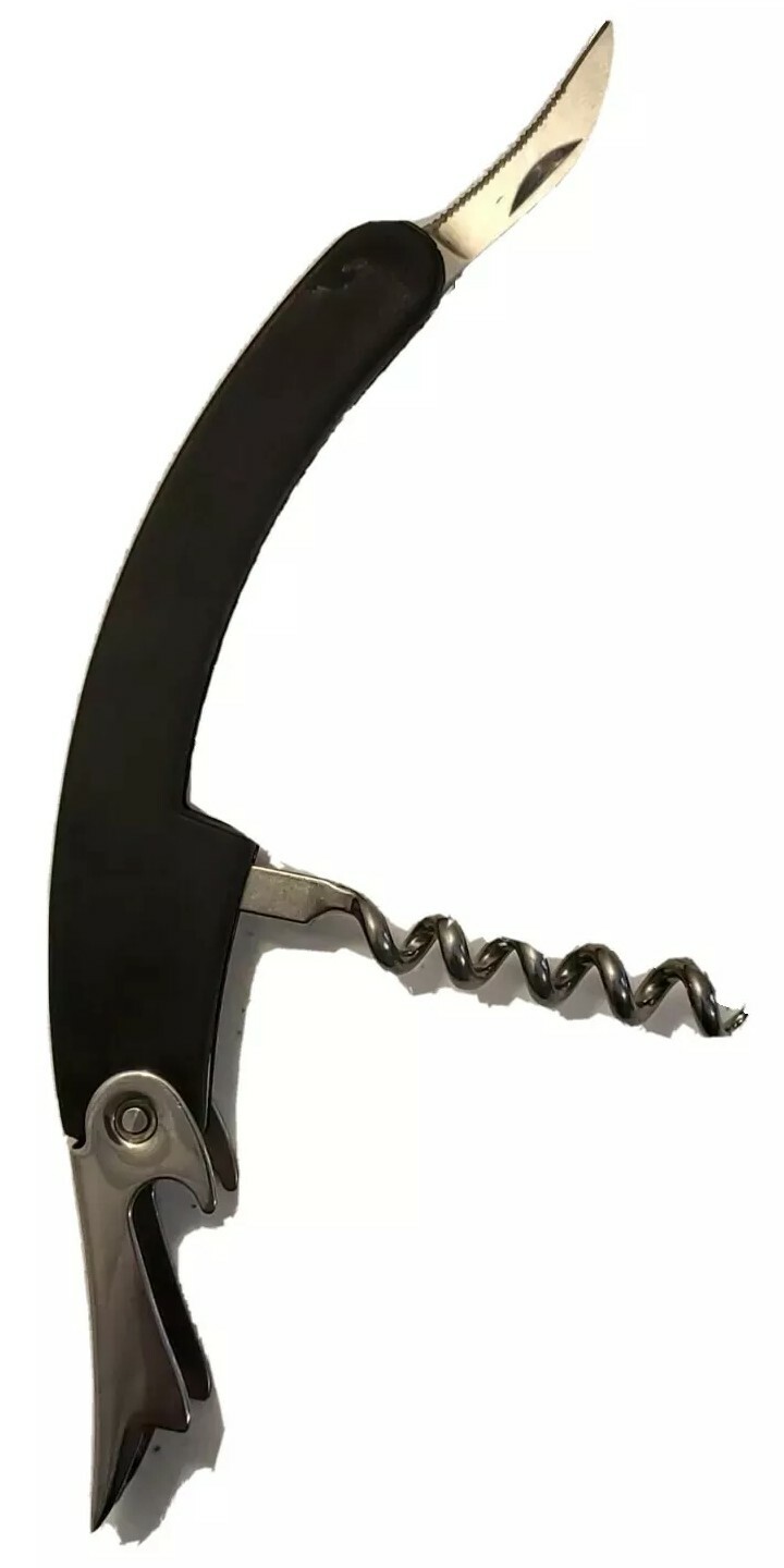 Corkscrew Camper Multi Tool Folding Knife Bottle Opener Survival Camp Sports