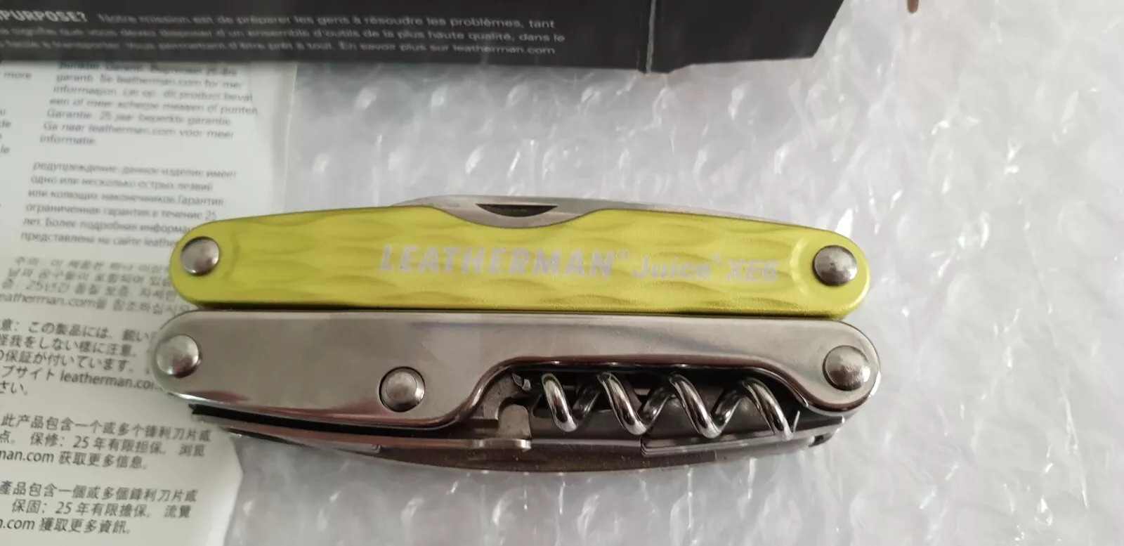🔥 Leatherman Juice XE6 Moss Green Collectable Retired Rare 18 Tools New in Box