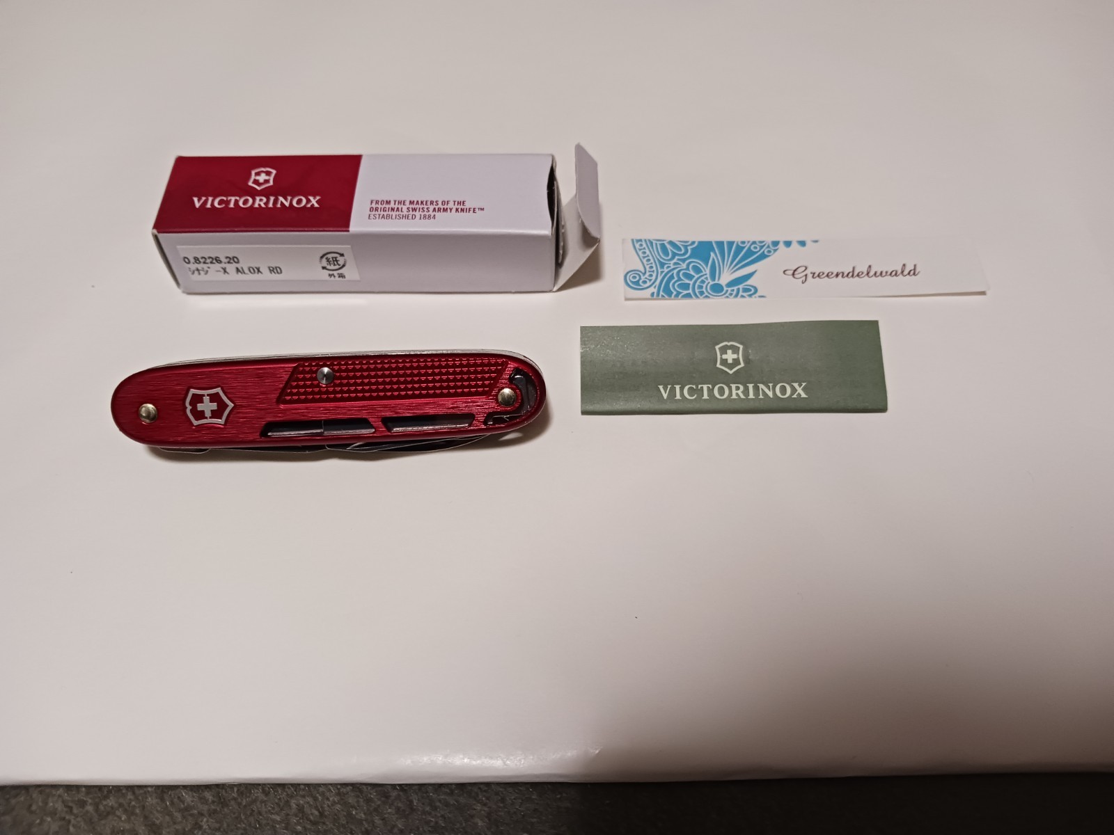 VICTORINOX ALOX Refined Synergy X Red Multi-Tool Knife Perfect 10 Functions New