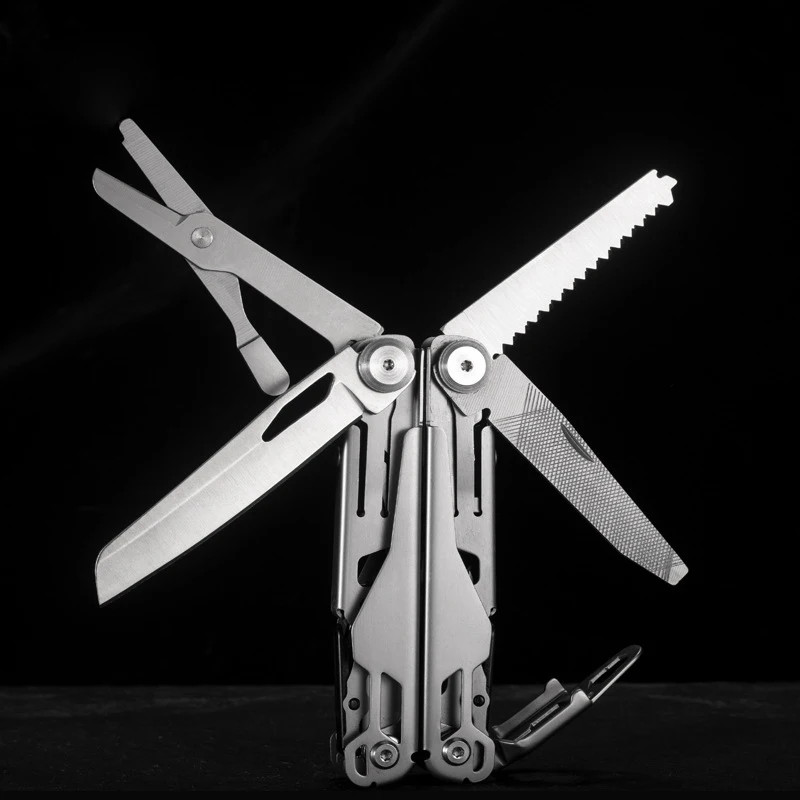 Outdoor Multifunctional Tool 15 In 1 Stainless Steel Pliers Rescue Kit