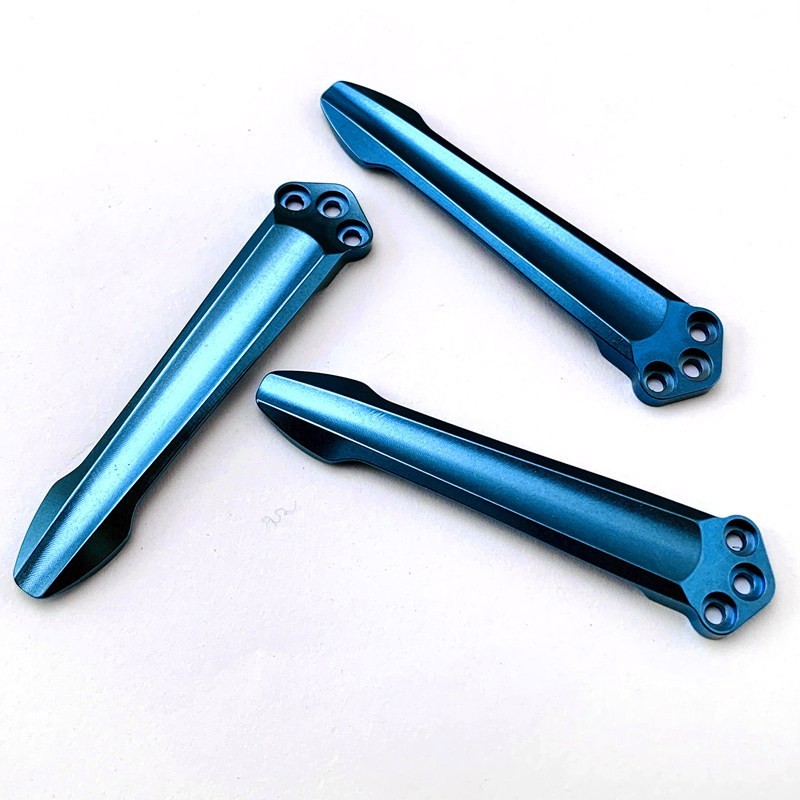 Titanium CNC Pocket Clip for Benchmade 551 Emerson CQC Knife DIY Upgrade