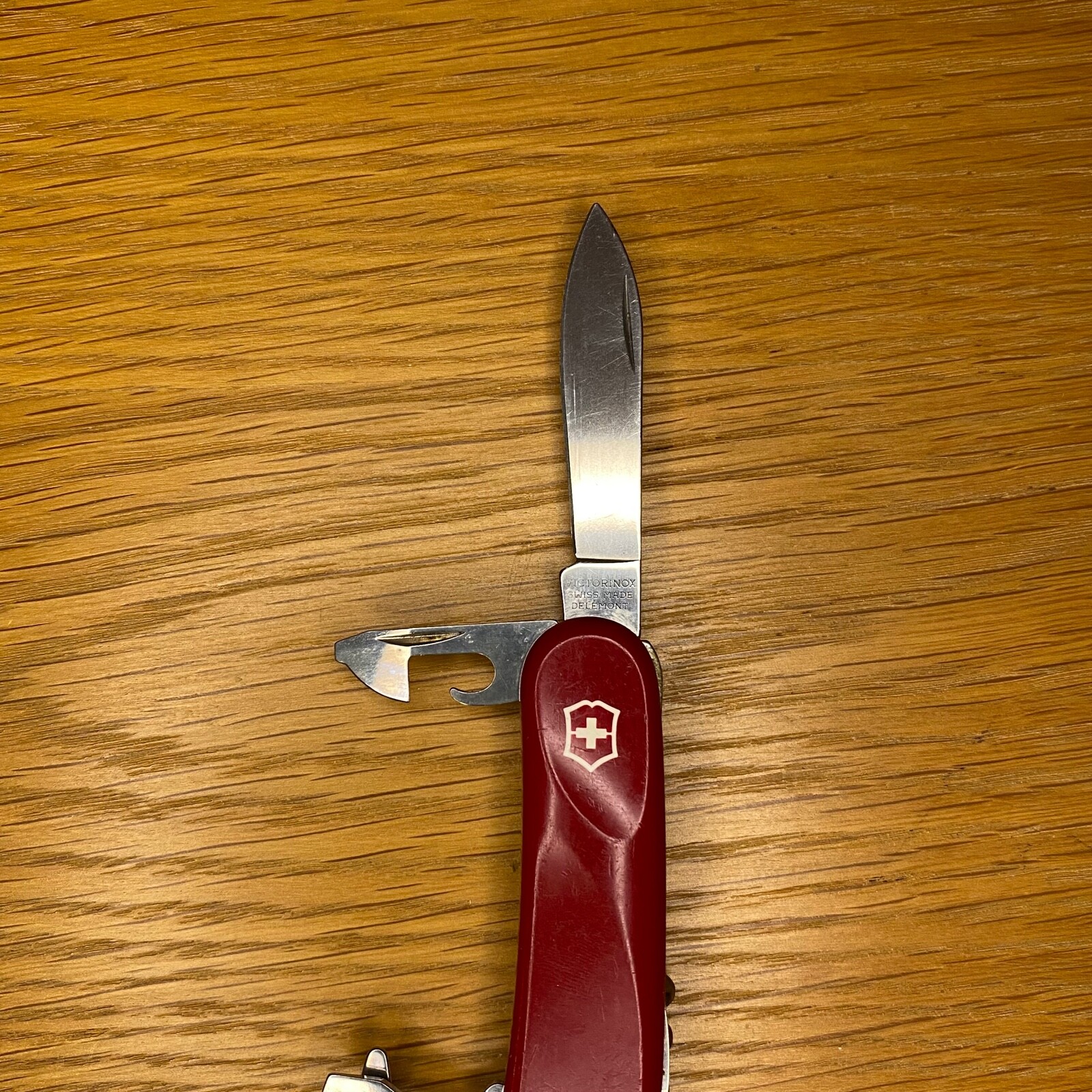 Red Victorinox Evolution 14 Swiss Army Knife- hunting, fishing