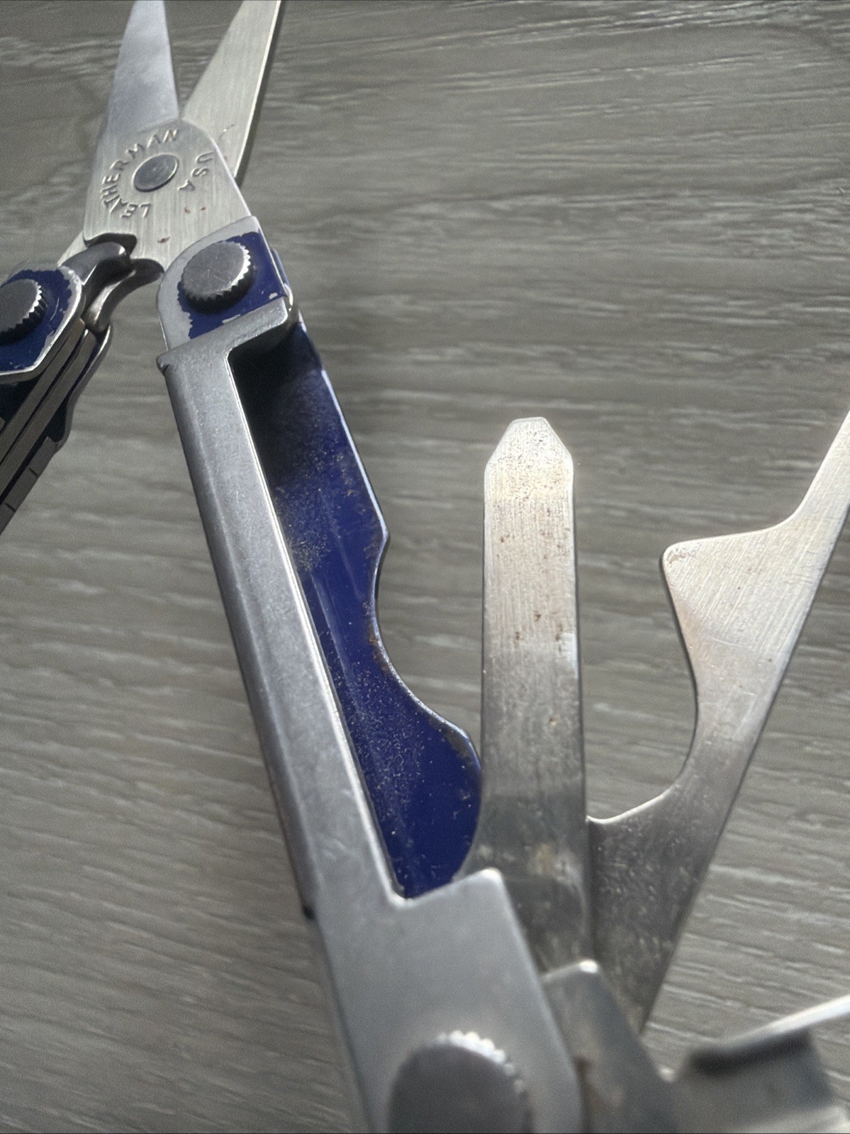 Leatherman Micra Multi Tool Pre-owned Scissors Knife File Tools Drivers Openers