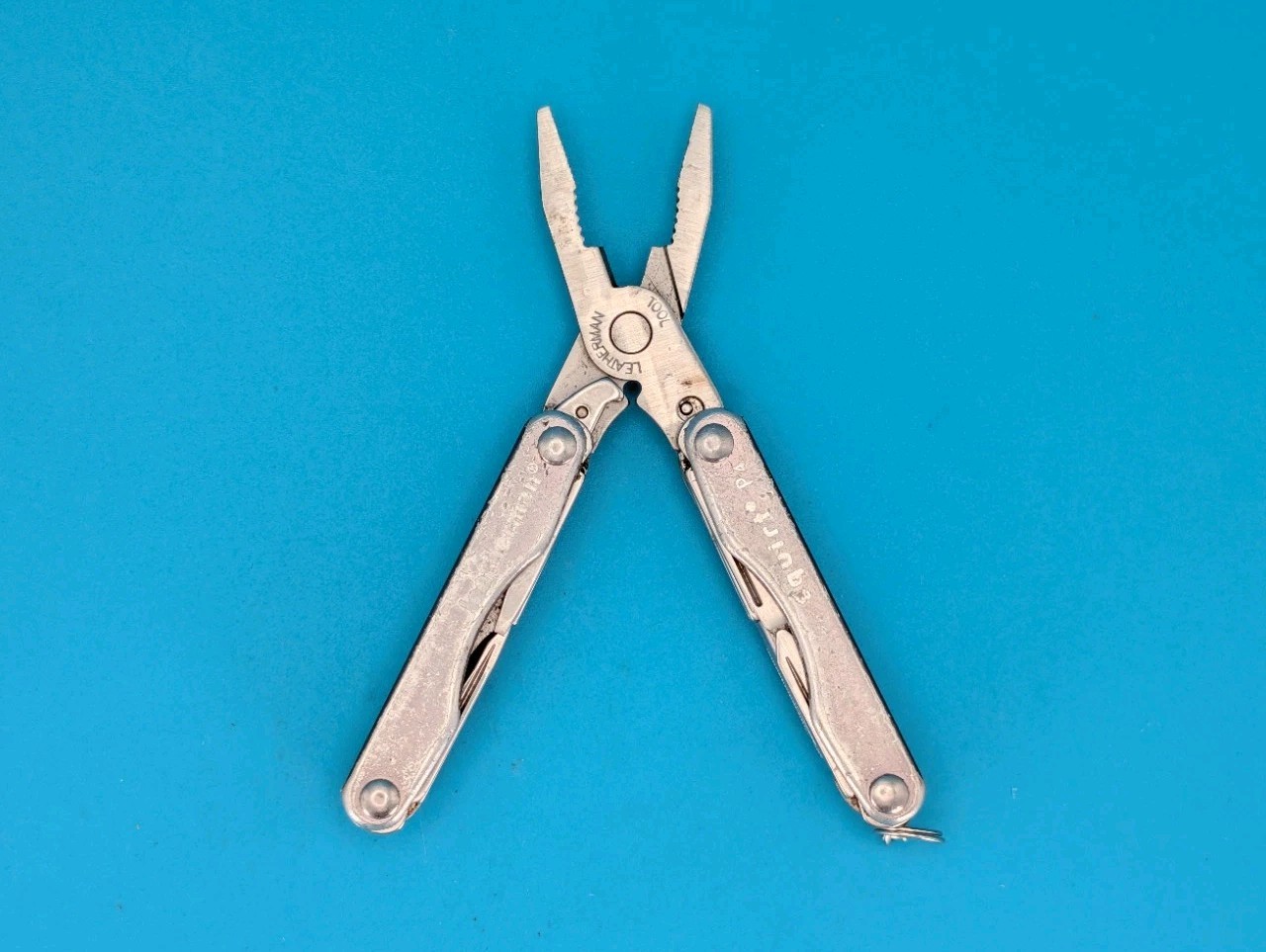 Leatherman Squirt P4 Multi-Tool, Key Ring, Retired, GRAY!