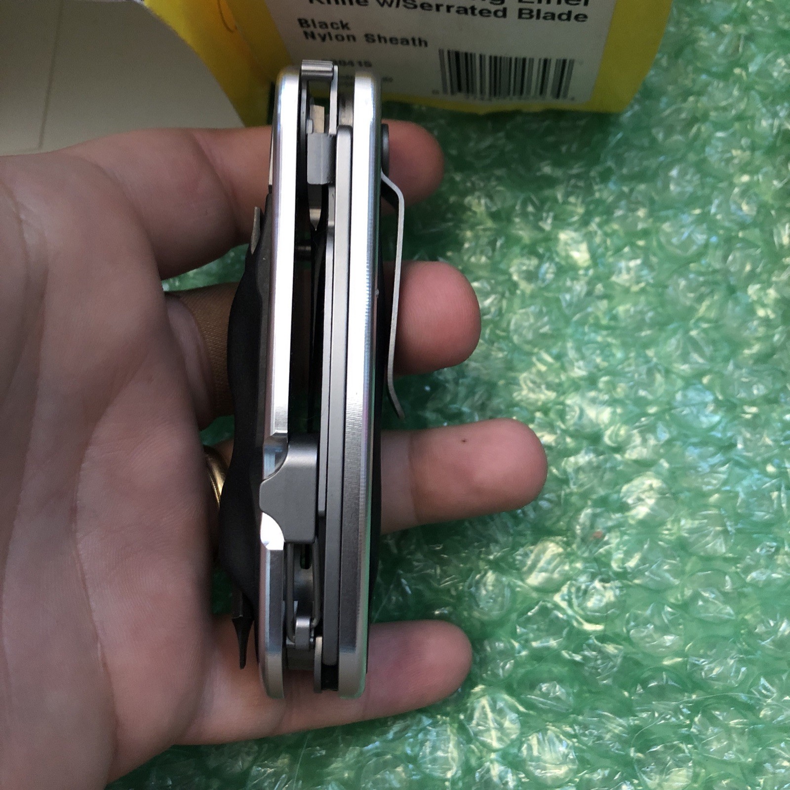 Leatherman E307x knife w/Serrated Blade (Similar to e306x e304x Expanse Series)