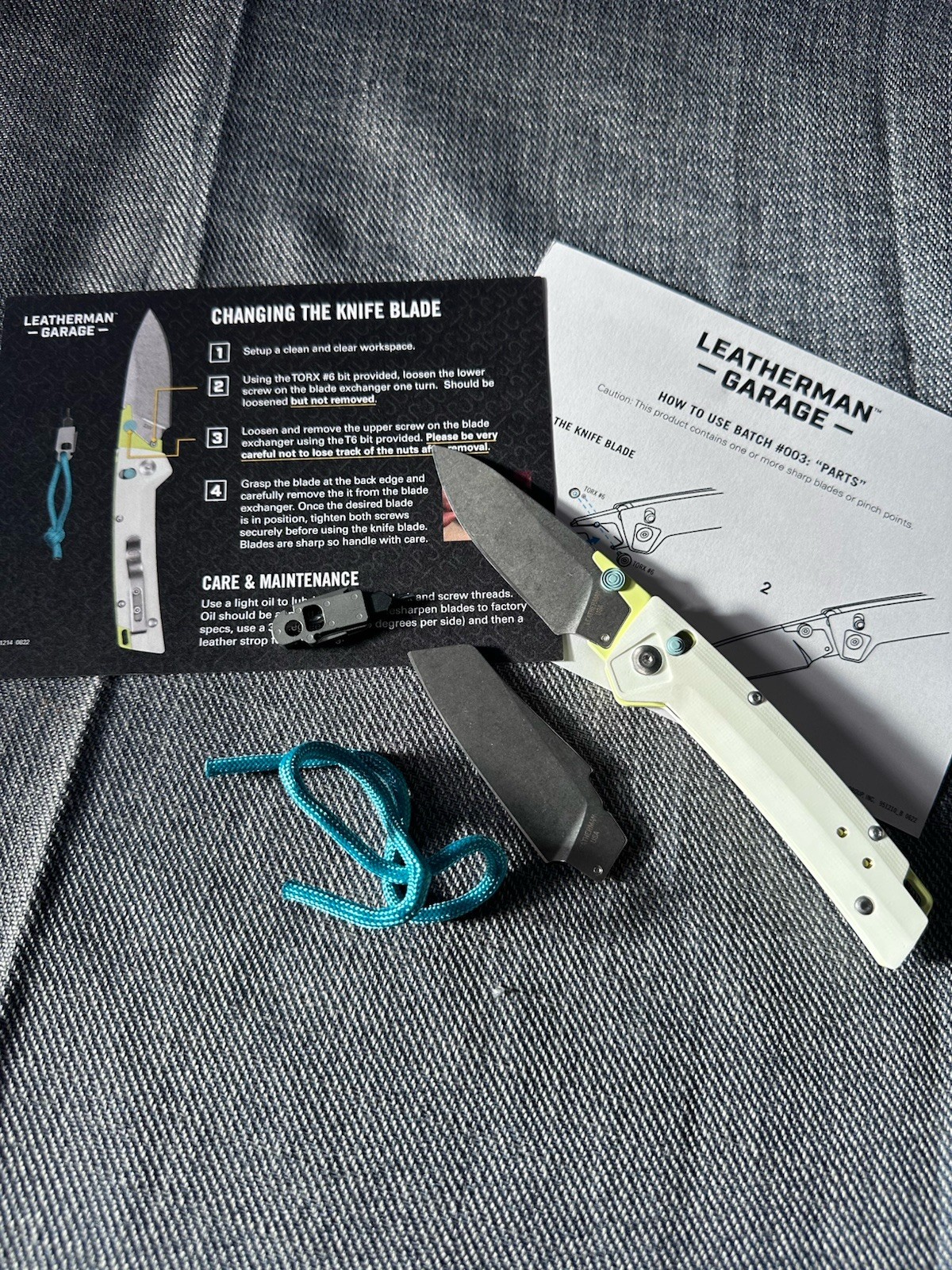 Leatherman Garage – Batch #003 – Parts Limited Edition New in Box!