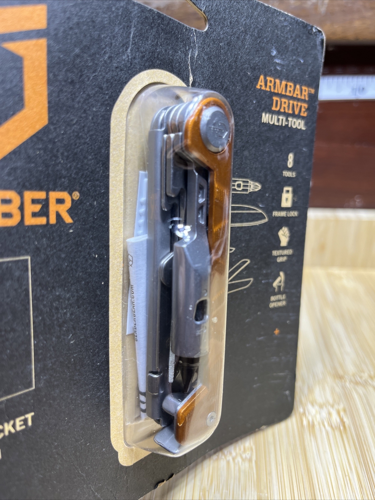 Gerber Orange Steel 6.5 in. Armbar Drive Multi-Function Knife 31-003567