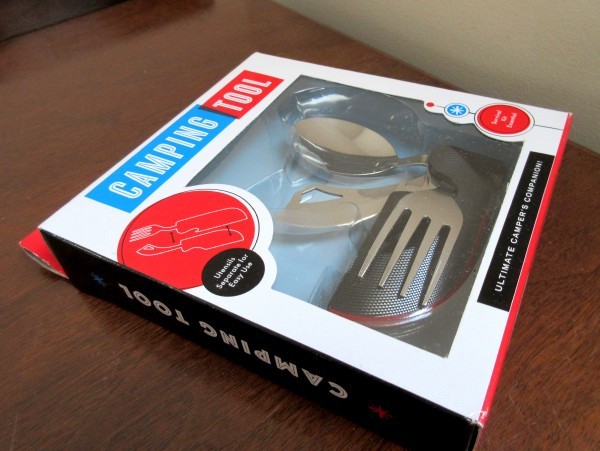 new Ultimate Camping Companion Utensil Tool Survival Kit w/ Knife, Fork & Spoon