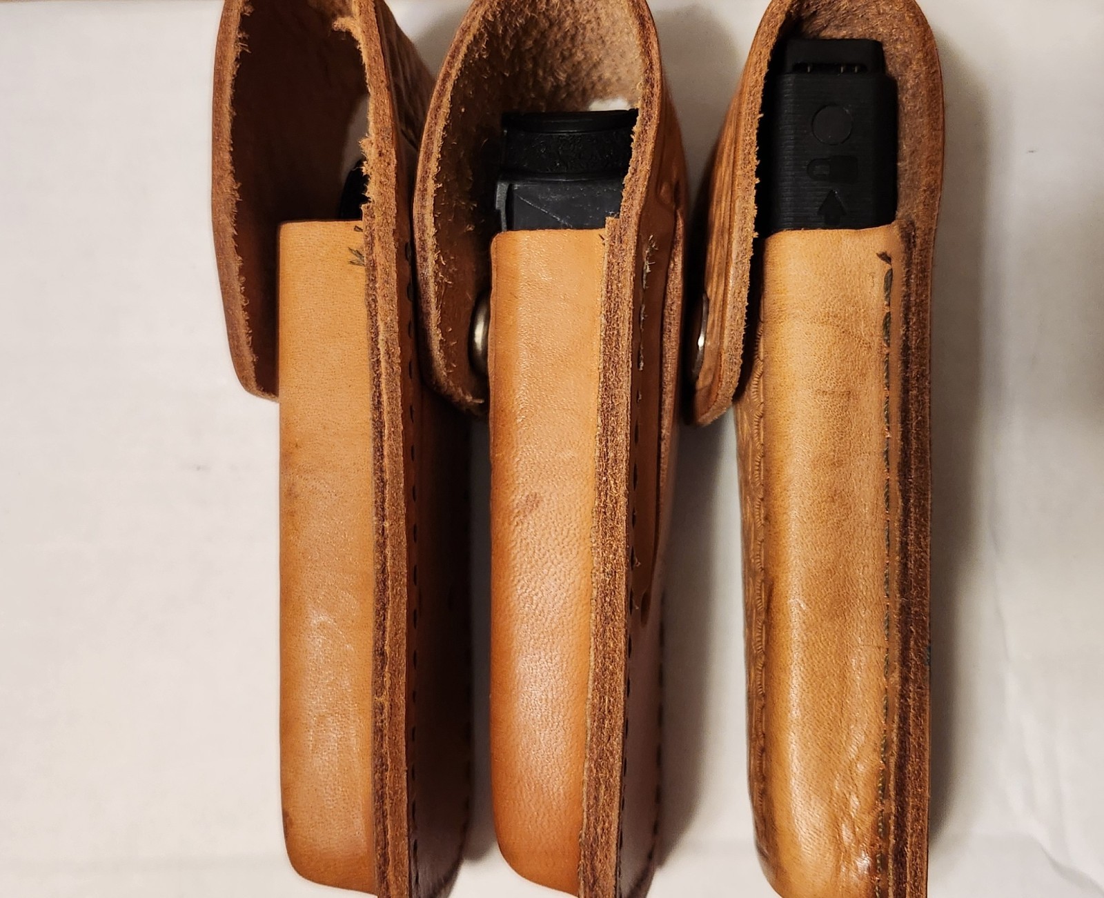 Leather tool belt pouch (Magazine pouch, knife pouch, multi-tool pouch)