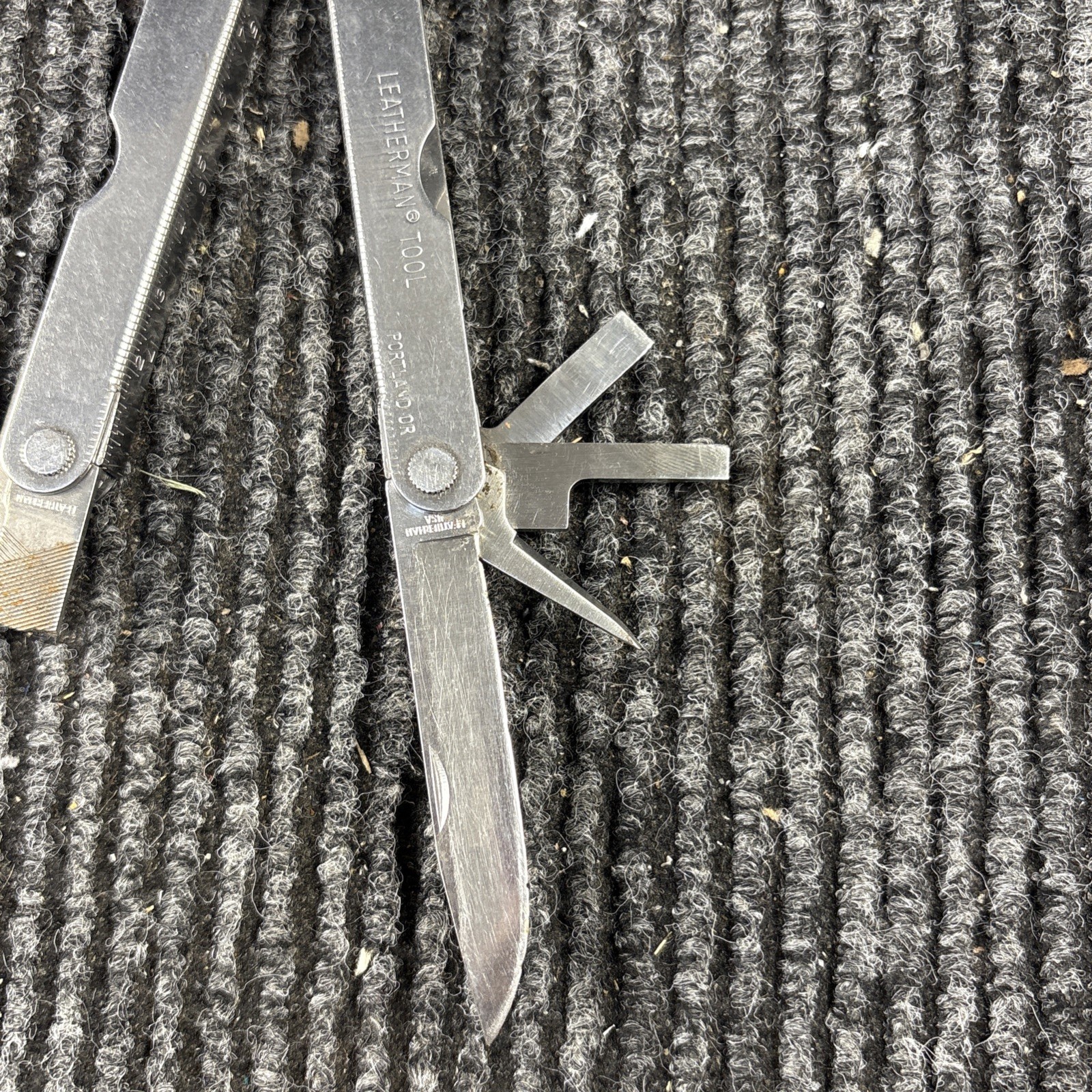 Original Leatherman Tool US REG TM Multi-Tools Portland OR Vintage (098)