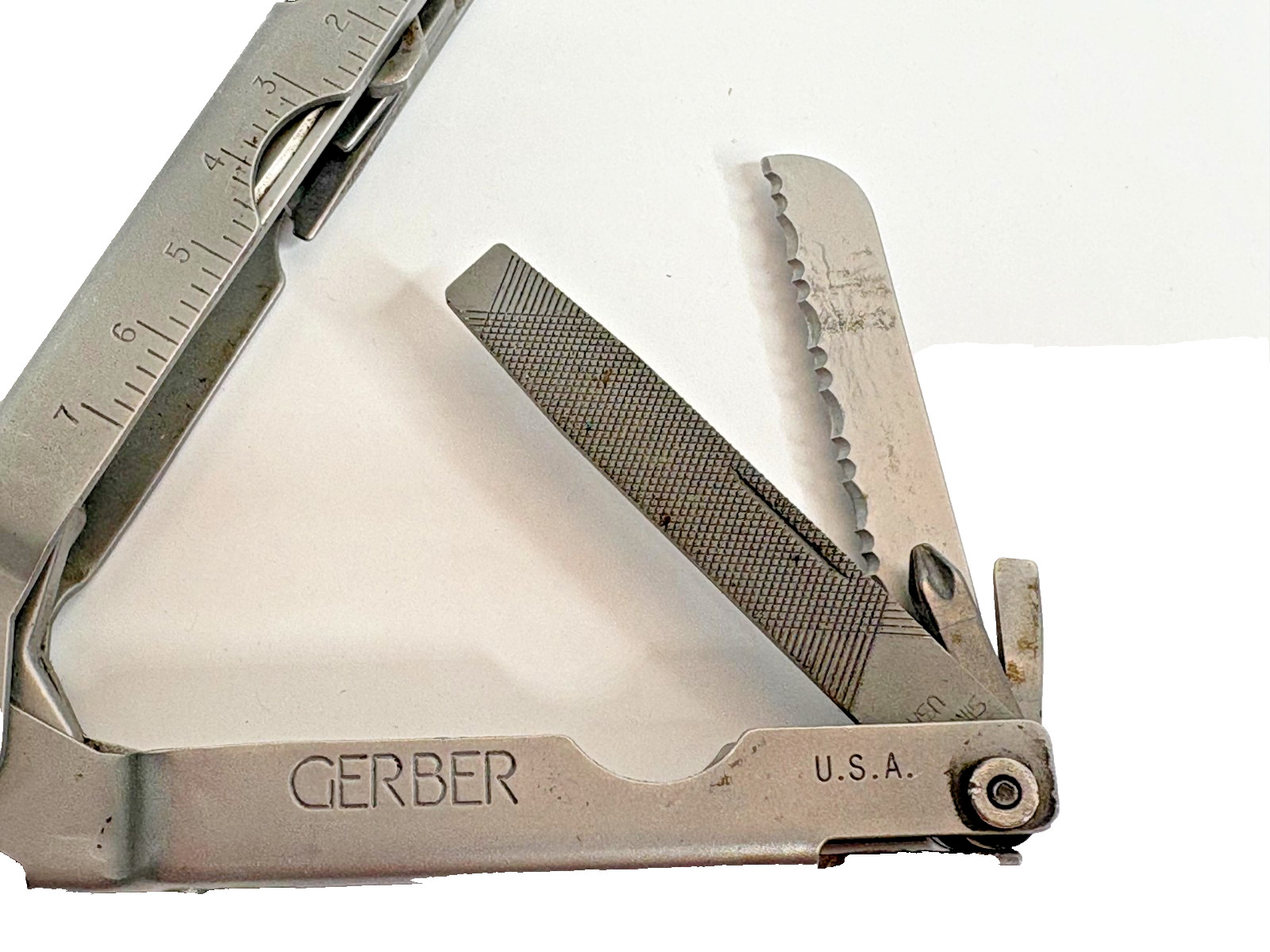 Vintage Gerber Multi Tool Multi Plier 5142721 5212844 Sheath USA 80s Retired