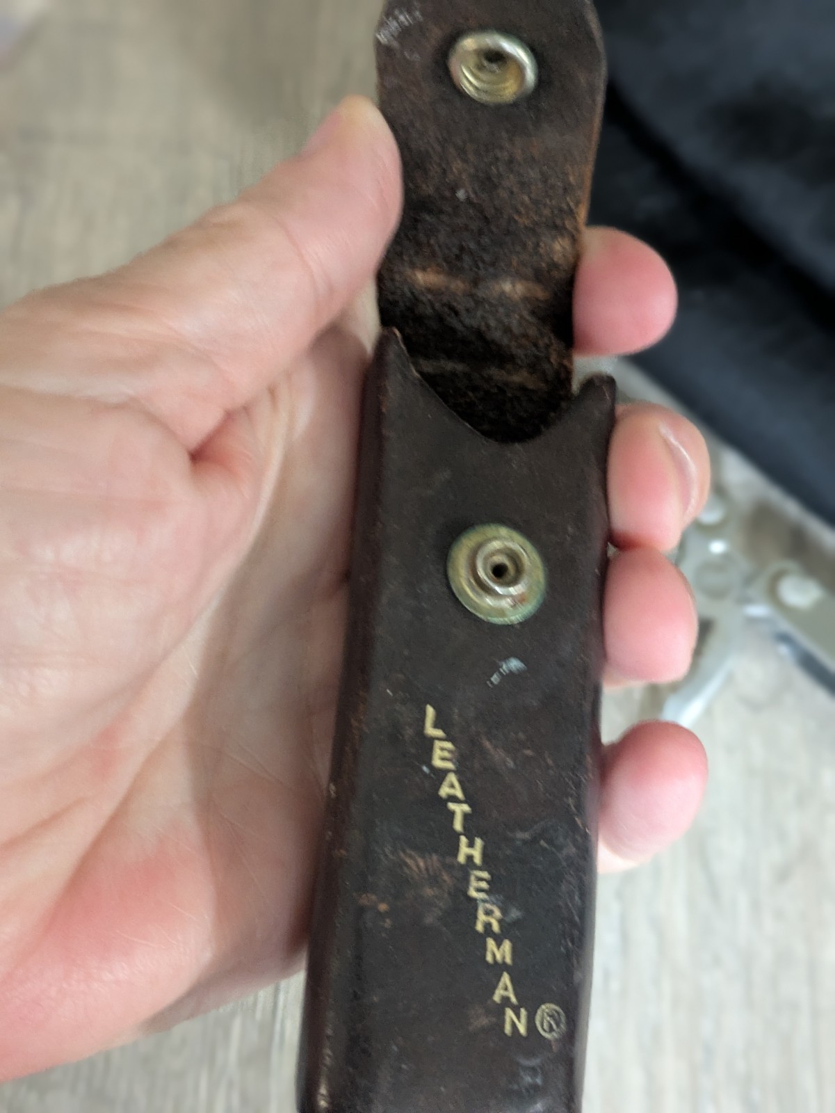 Vintage Original Leatherman US Reg TM 1325473 Multi Tool With Sheath Rare Tool