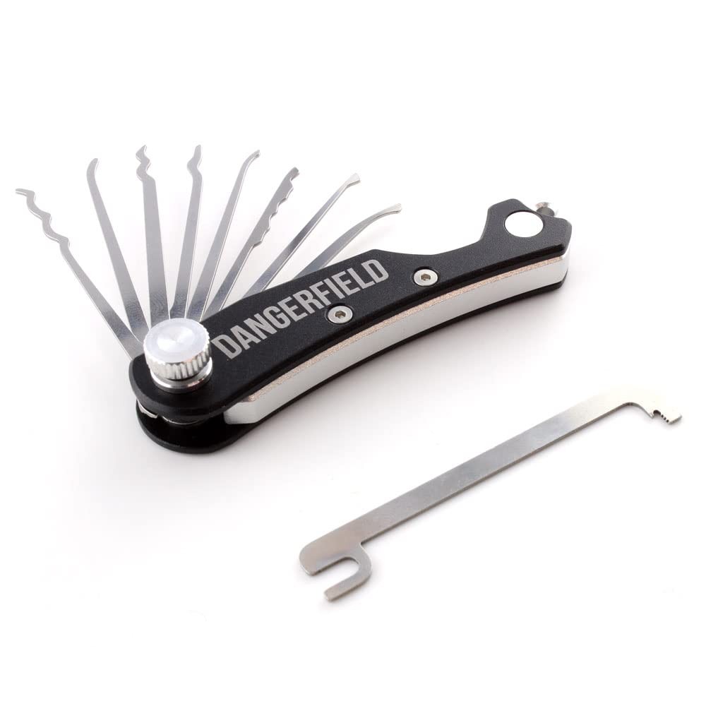 Skeleton Lock Picking Kit Multi Tool Compact DietrichSet Pocket Multi Tool,…