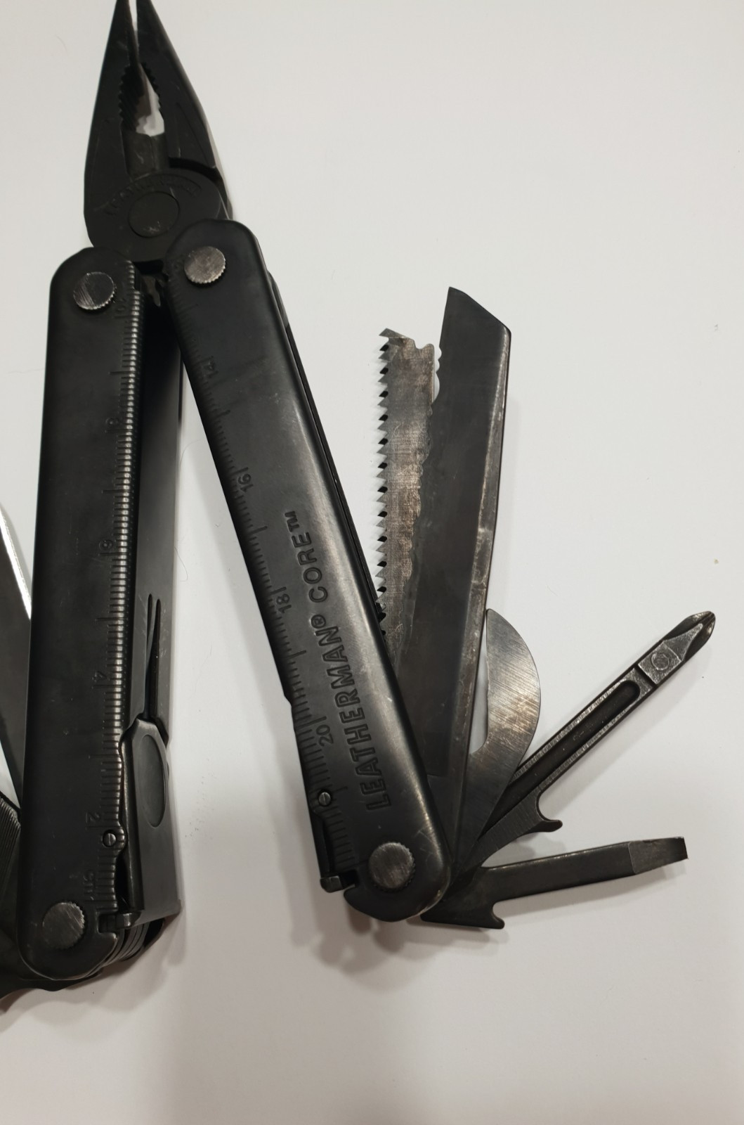 🔥 Leatherman Black BO Core Multitool Retired Rare Collectable