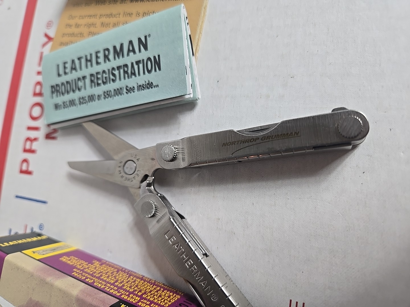 The Original Leatherman Micra Advertising Northrop Grumman Original Box, New