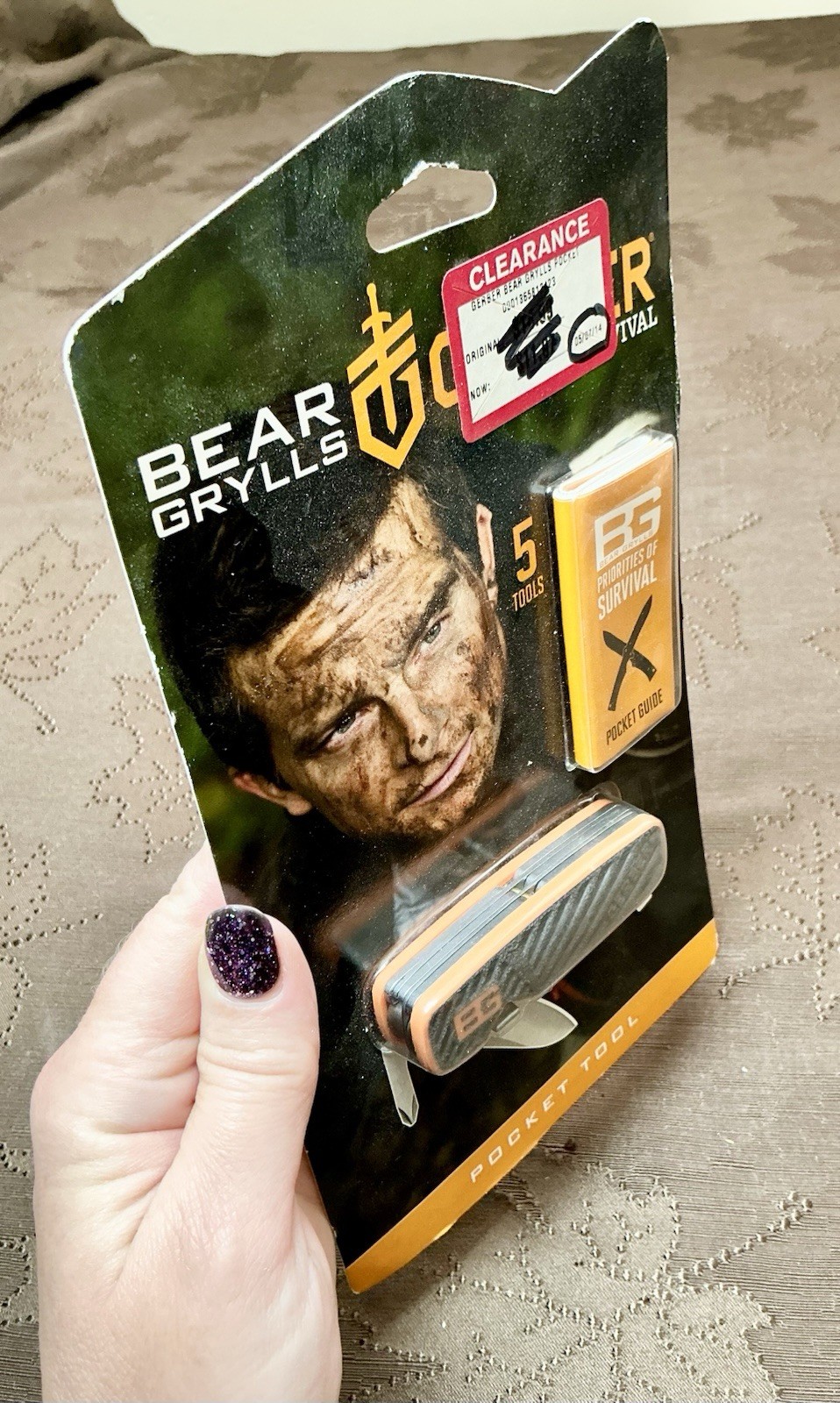Gerber Bear Grylls Survival 5 Function Pocket Tool 8970513B1 Discontinued