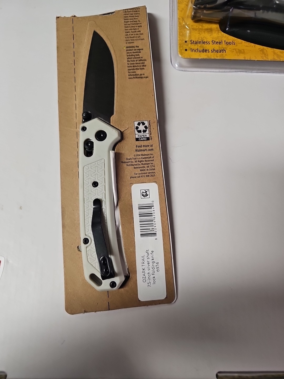 Utility Knife Lot Multitool, Hammer Multitool, Camp Utensil And A Knife – All…