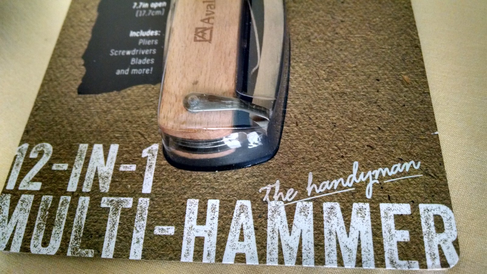 HAMMER 12 N 1 MULTI PURPOSE STAINLESS STEEL STORAGE CASE 2022 NEW AVALANCHE.