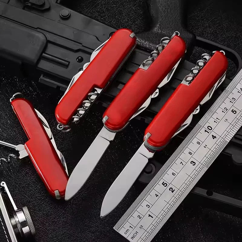 Portable Pocket Outdoor Camping Multi-Purpose Tool Knife Function Knife US