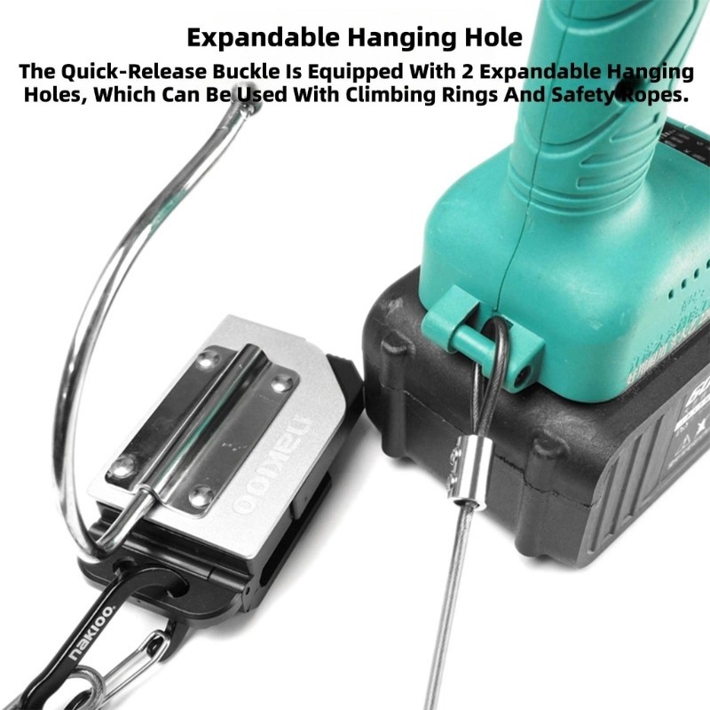 Tool Holsters Holder Features Lock When Inserted And Belt Clip For Easy Access