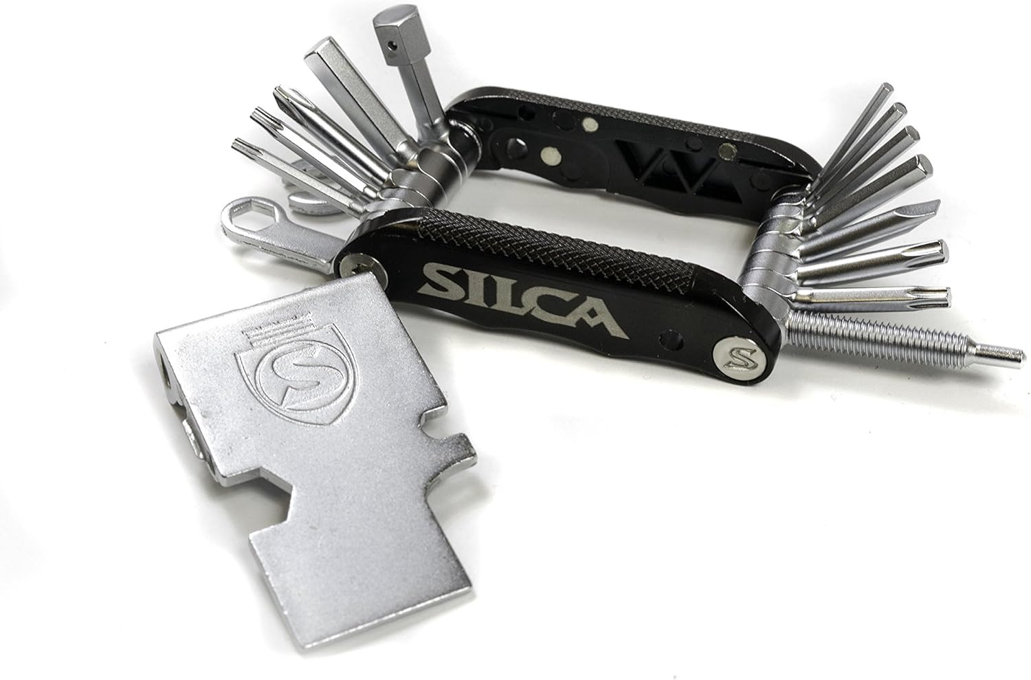 SILCA VENTI Multitool | 20 Tools Design Minimalistic Focus | Steel Multi Tools W