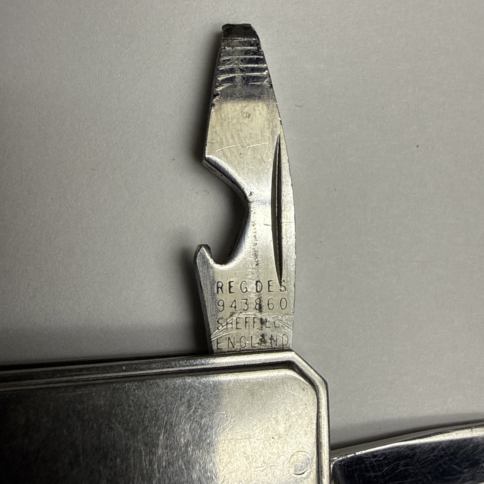 Studio Italy Rostfre Regdes Small Thin Mini Multi-Tool Pocket Knife Scissors Lot