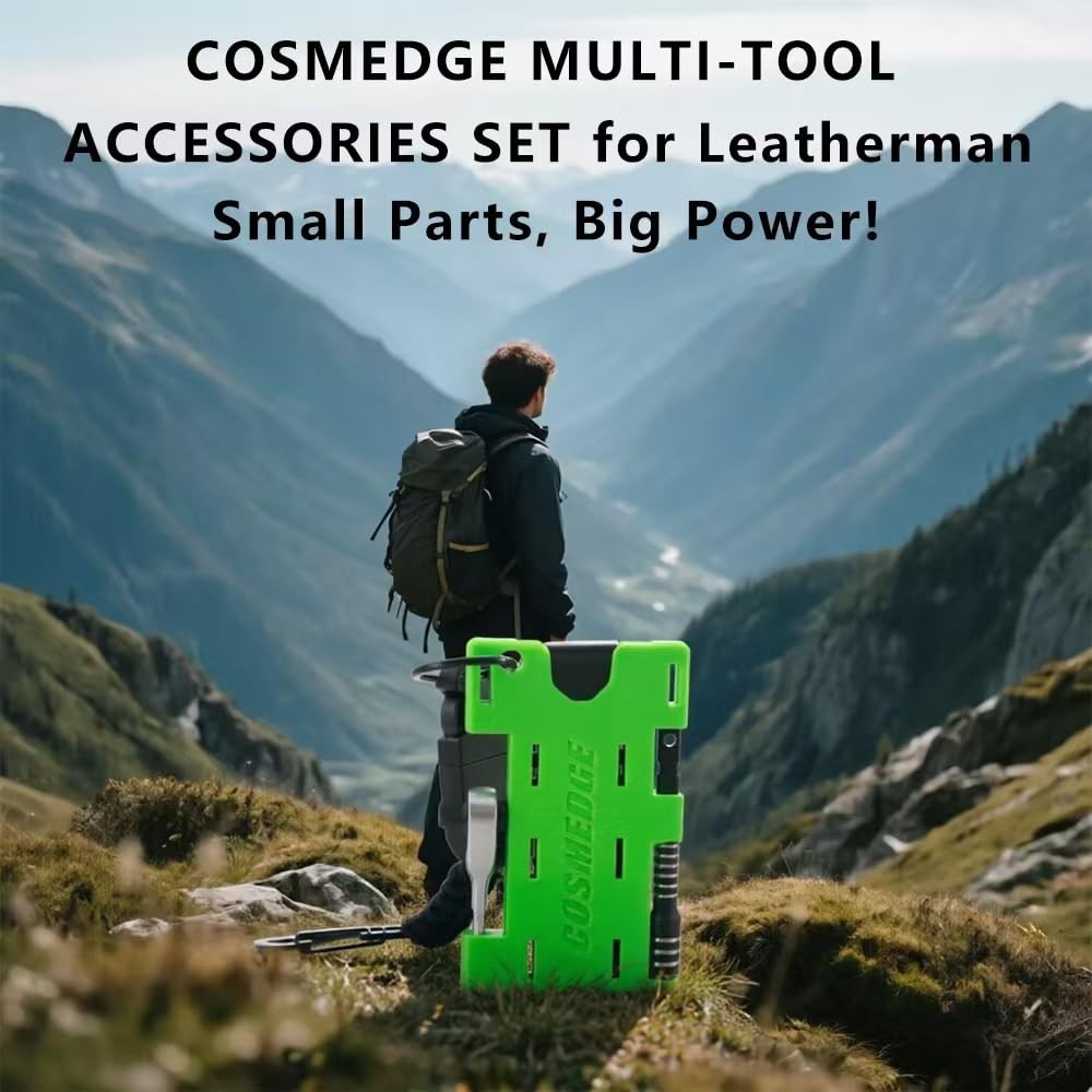 Multi-Tool Accessory Set – Double-Ended Screwdriver Bits, Bit Driver Extender, 2