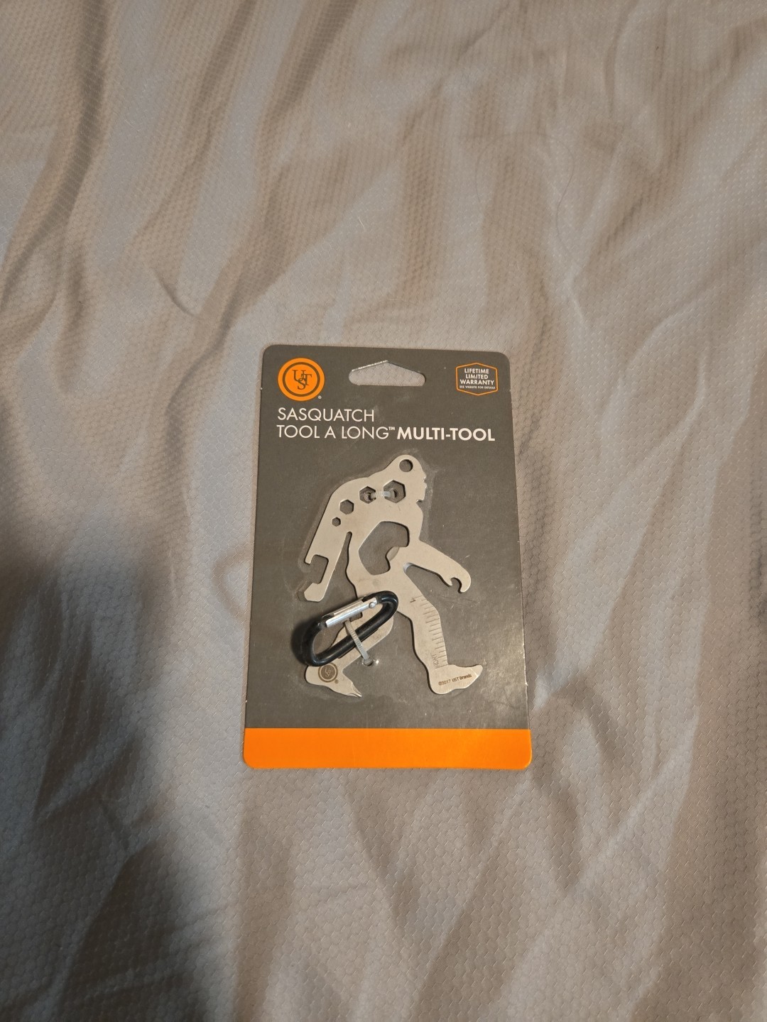 Tool A Long SASQUATCH Multi-Tool New on Card Bigfoot UST + Carabiner