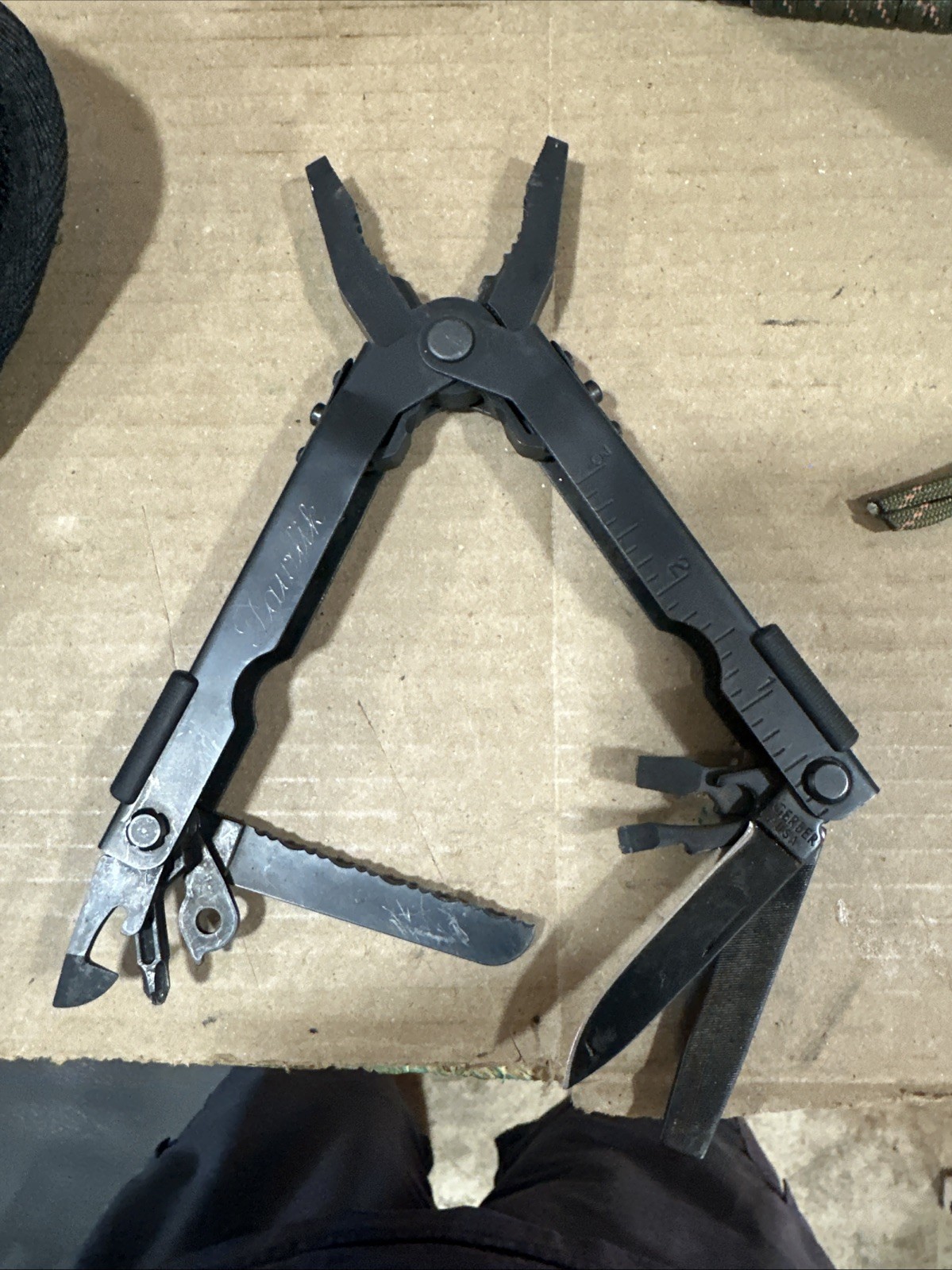 Vintage USA Gerber MP600 Blunt Nose Multitool Black