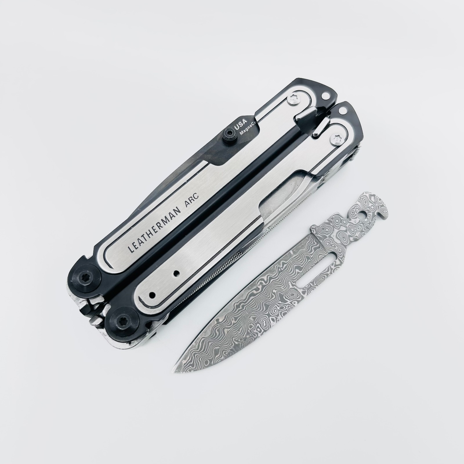 [USA Stock] – VG10 Damascus Blade for ARC/FREE P2 P4, EDC Knife Upgrade