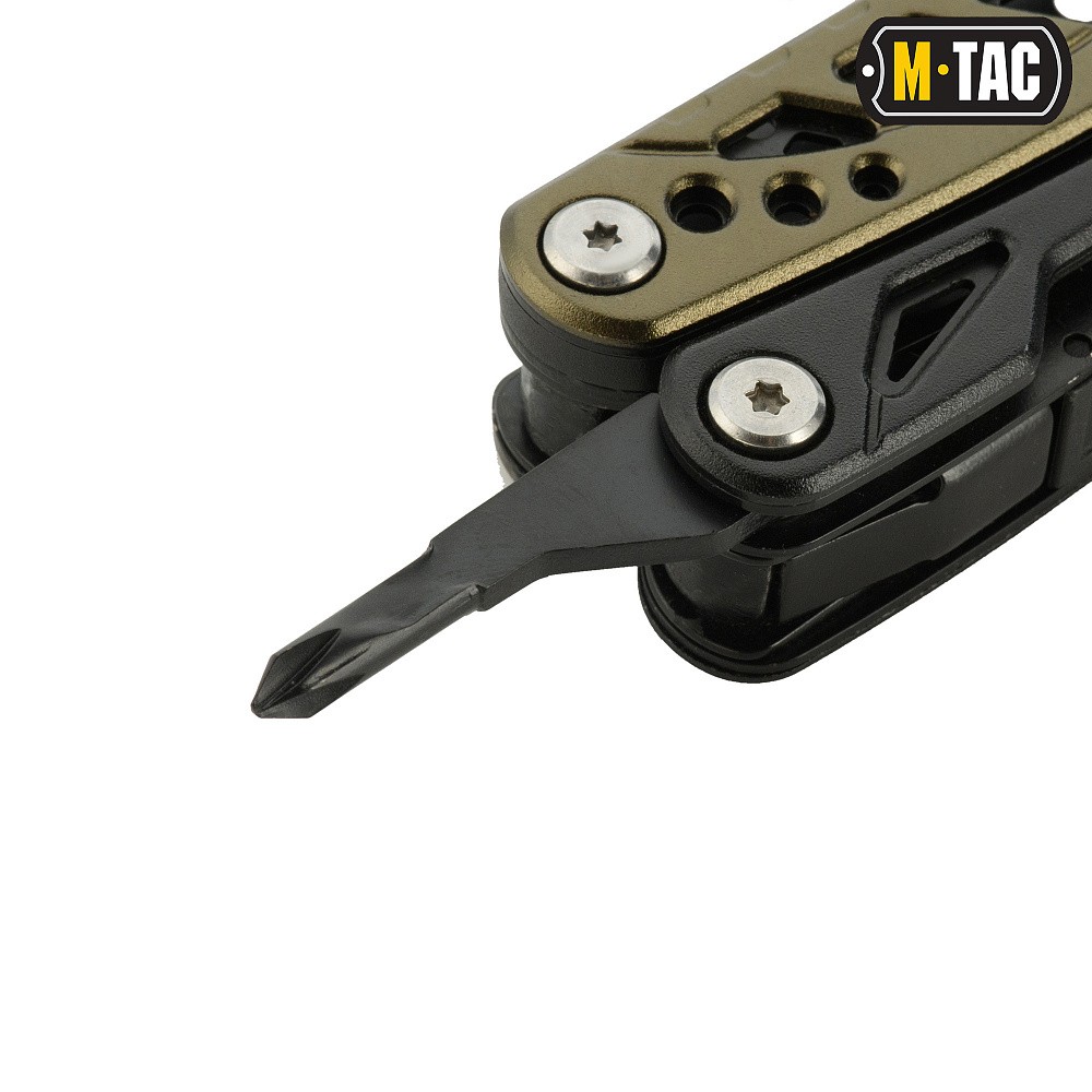 M-Tac Multitool Type 2 Pliers Knife Screwdriver Stainless Compact Outdoor