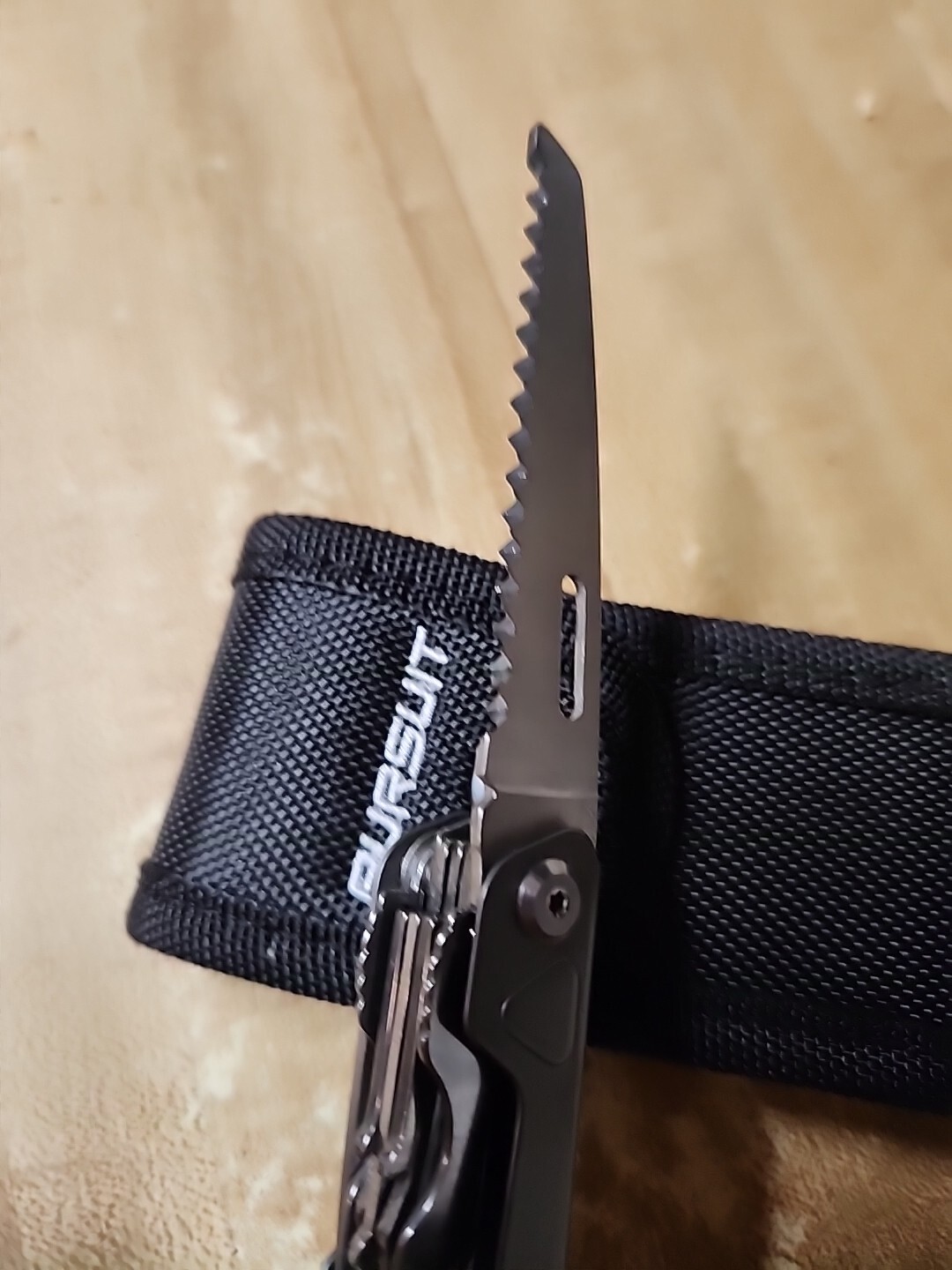 Pursuit Multi-tool W/ Belt Sheath 10 Tools Wire Cutters / Spring Assisted Open