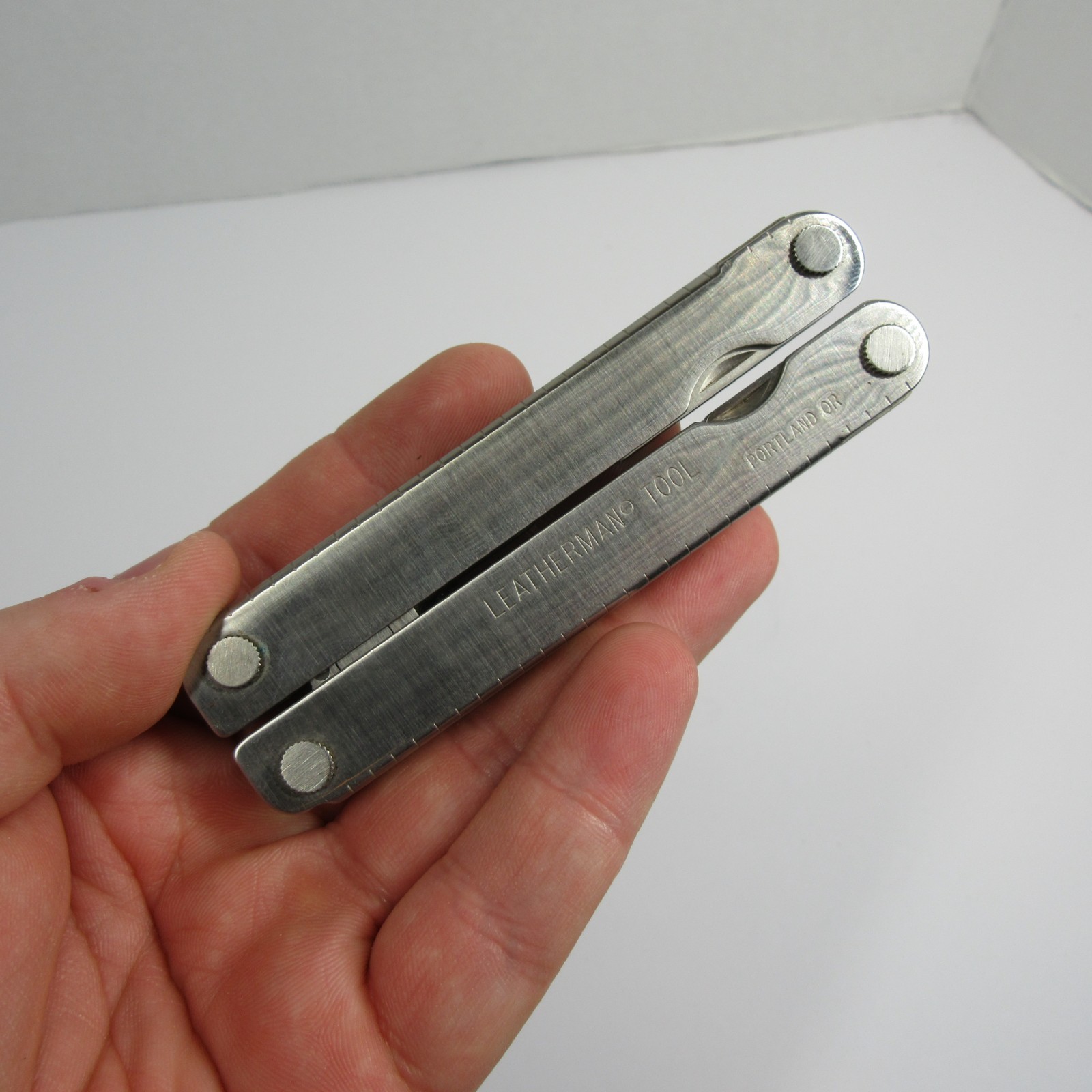 Leatherman Super Tool 1997 Multi-Tool Mint w/Leather Sheath 0997 PAT PEND USA
