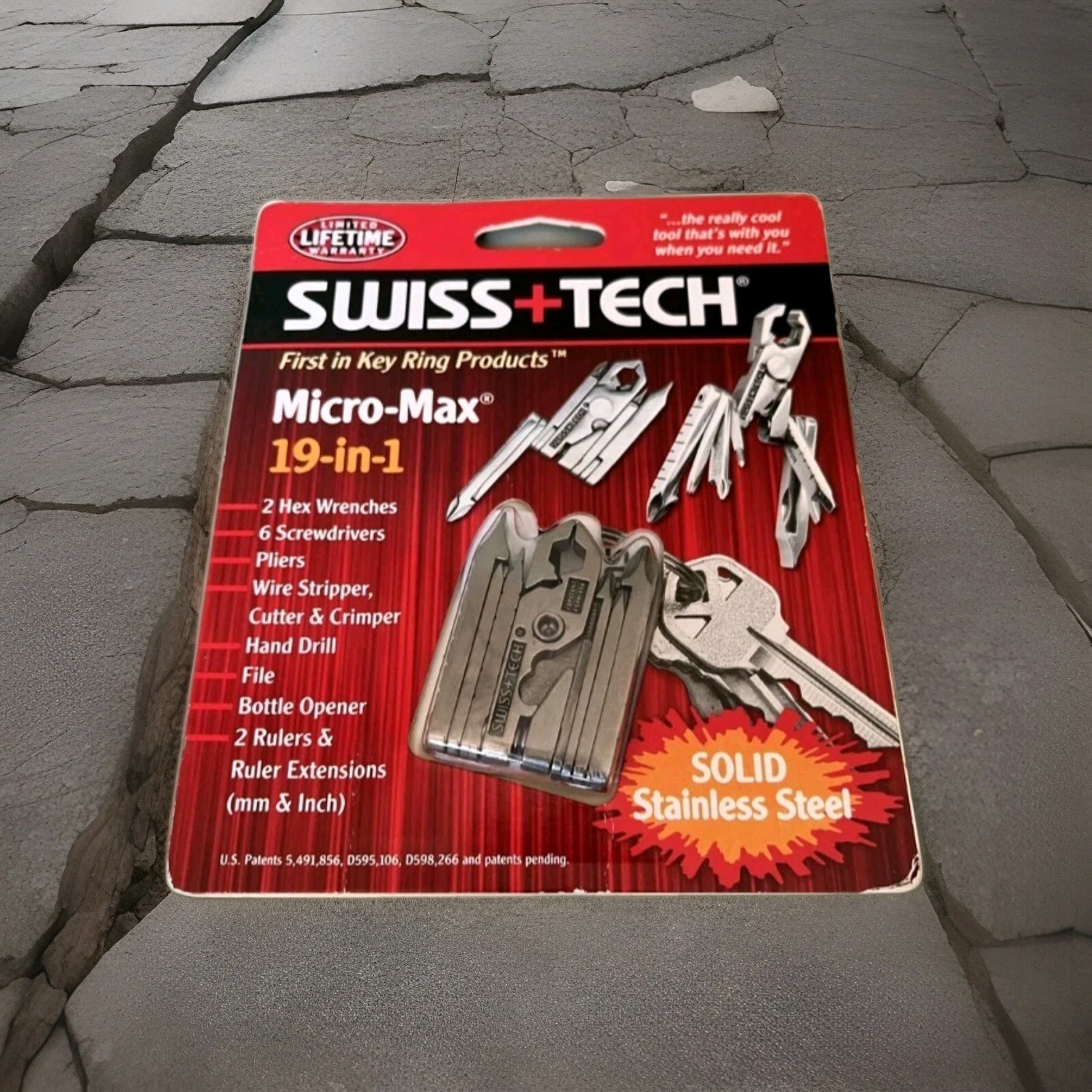 Swiss+Tech Micro Max 19 in 1 Wrenches Screwdrivers Multitool Stainless