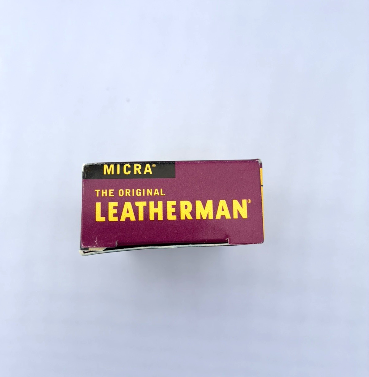 Vintage Original Leatherman Micra Blue Multitool 2002 New Old Stock Made in USA