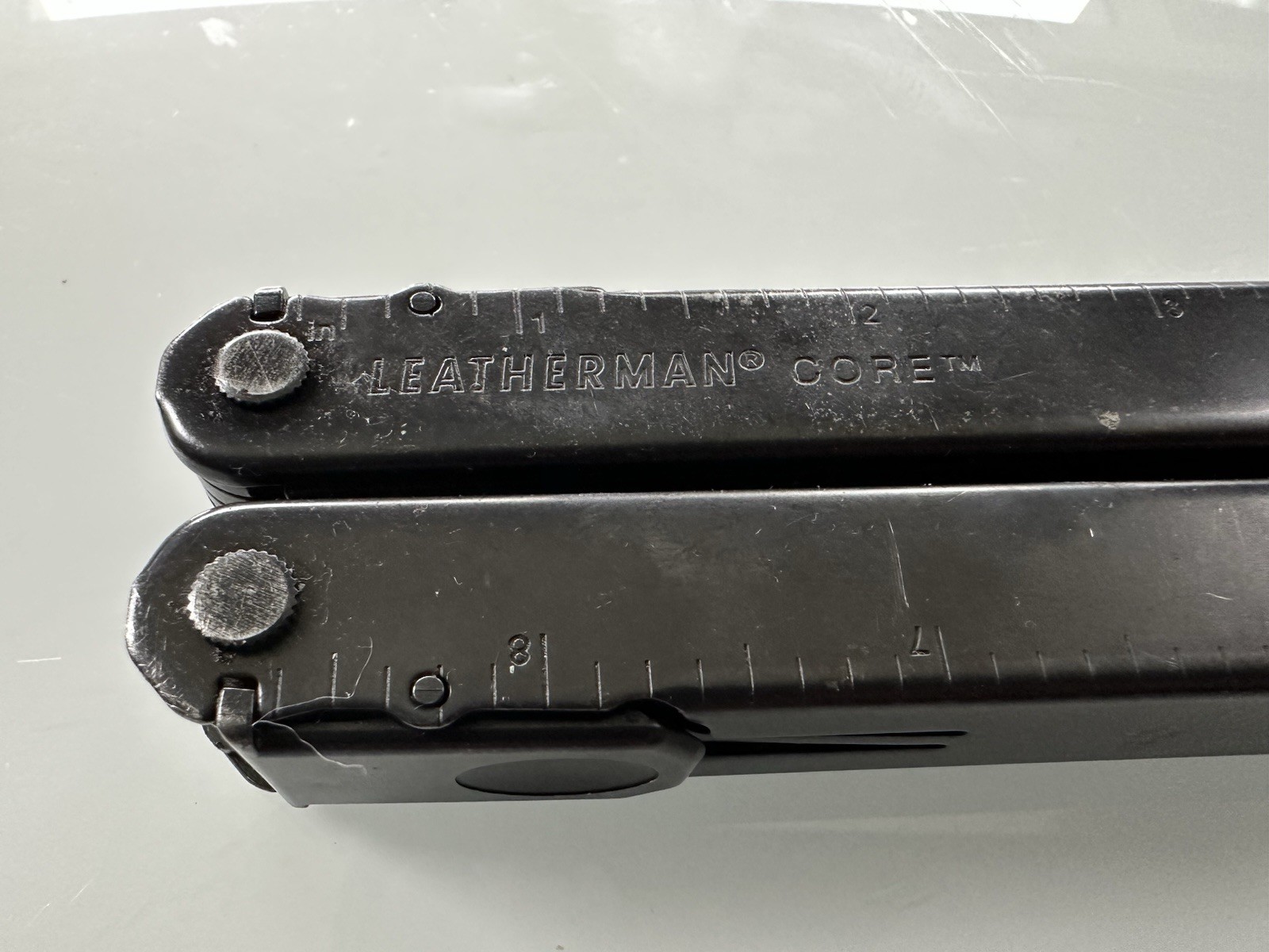 Discontinued Leatherman Black Core Multitool Rare Collectable Great Shape