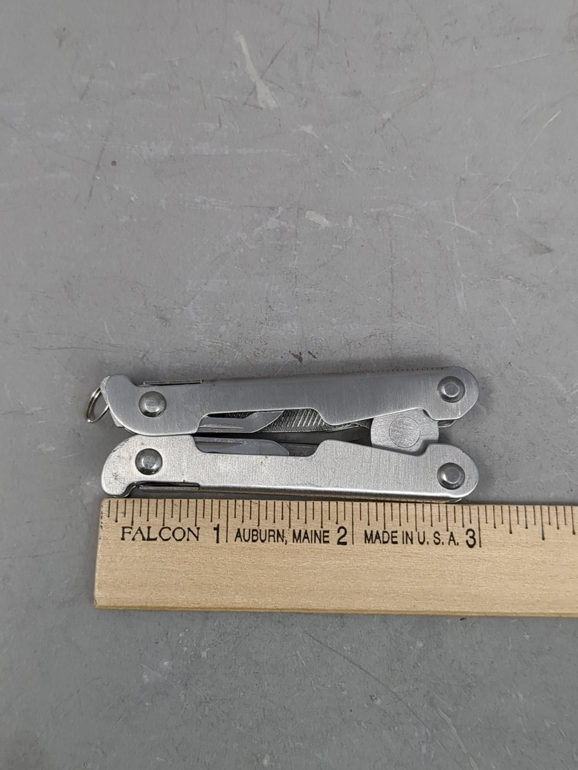 Compact Pocket Multi-Tool, EDC Keychain Tool, Stainless Steel Utility Camping